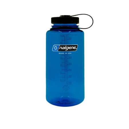Butelka Nalgene Wide Mouth 1 l niebieska z szerokim wlewem