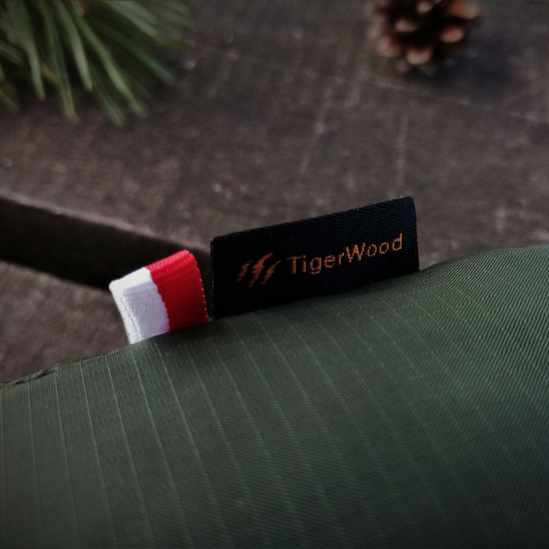 Hamak TigerWood Ważka V2 z moskitierą zielony - obrazek 4