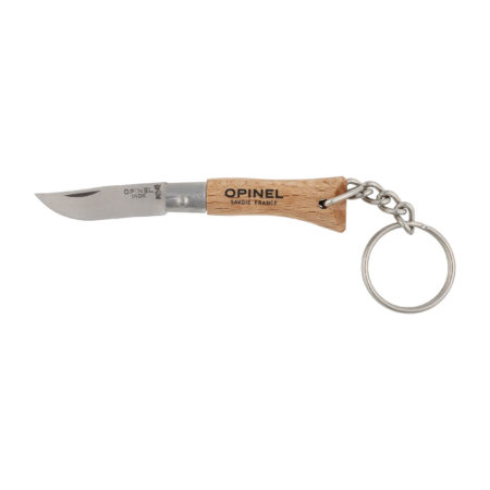 Nóż składany Opinel Colorama 02 brelok inox naturalny