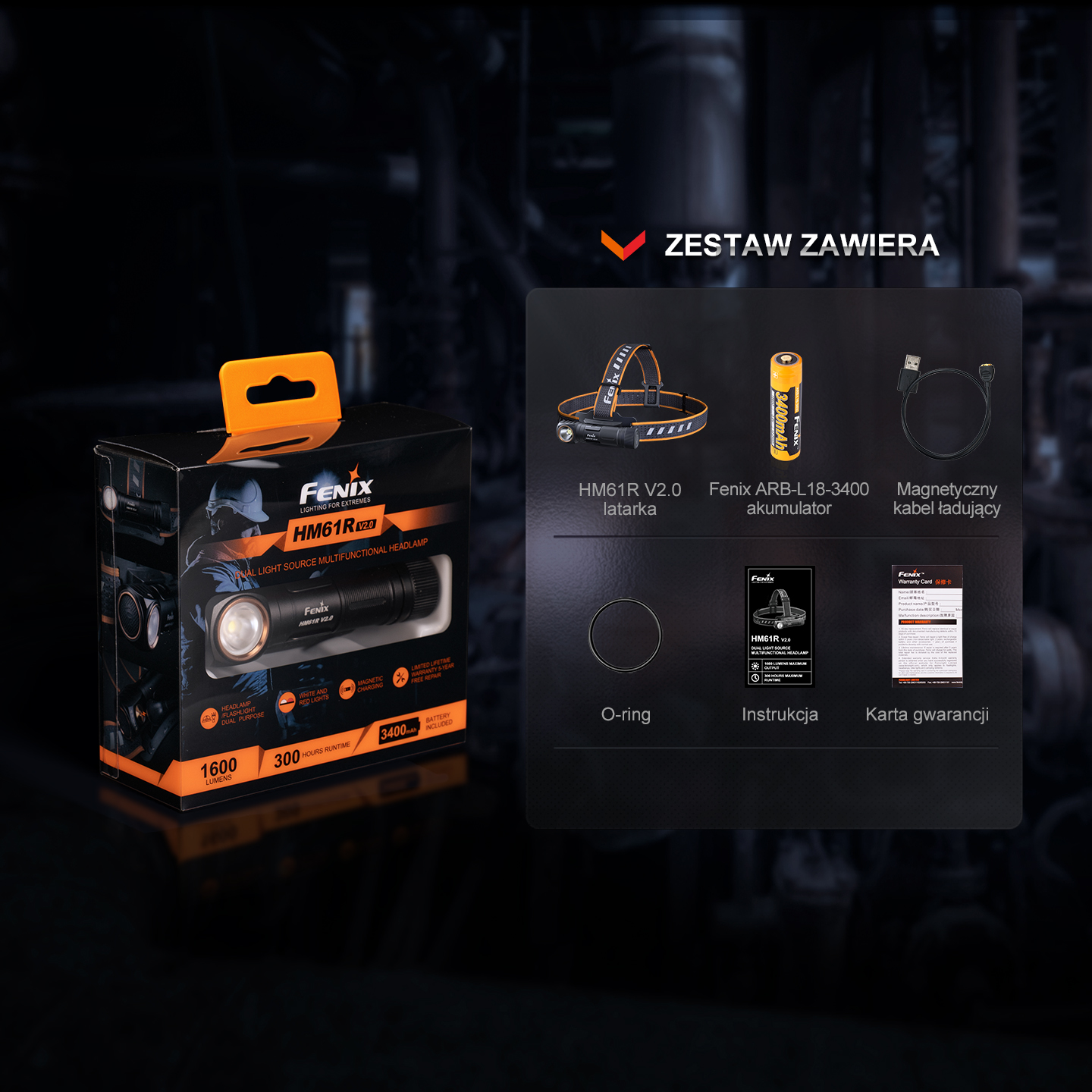 Latarka czołowa Fenix HM61R V2.0 - obrazek 10