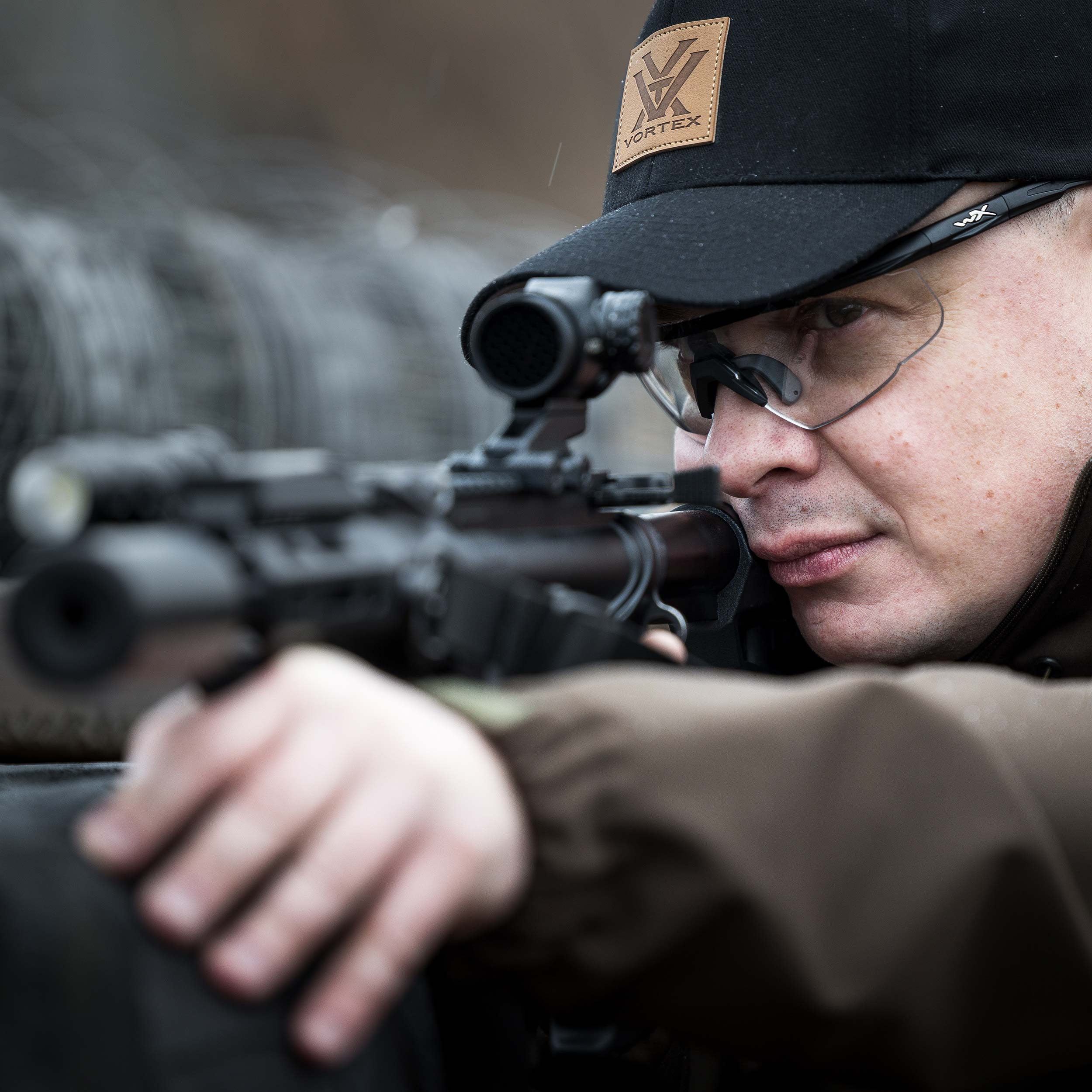 Czapka z daszkiem męska Vortex Barneveld 608 Flexfit czarna X/XL - obrazek 7