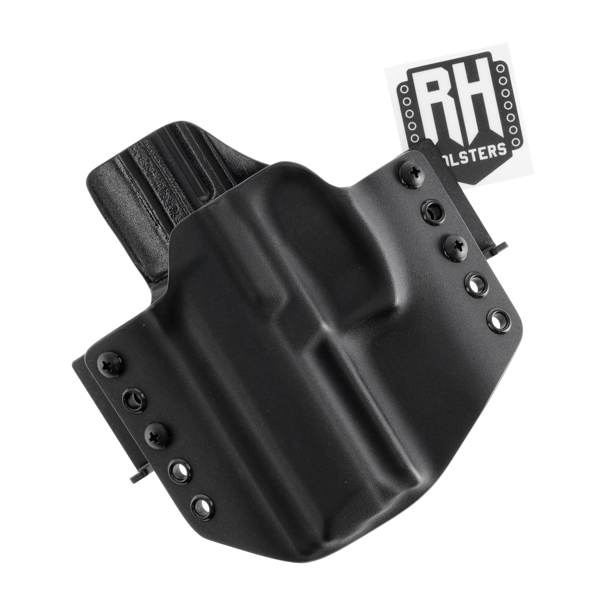 Kabura RH Holsters OWB do H&K SFP9 (VP9) 1/2 sweatguard, speedloops 40 mm, lewa, czarna - obrazek 3