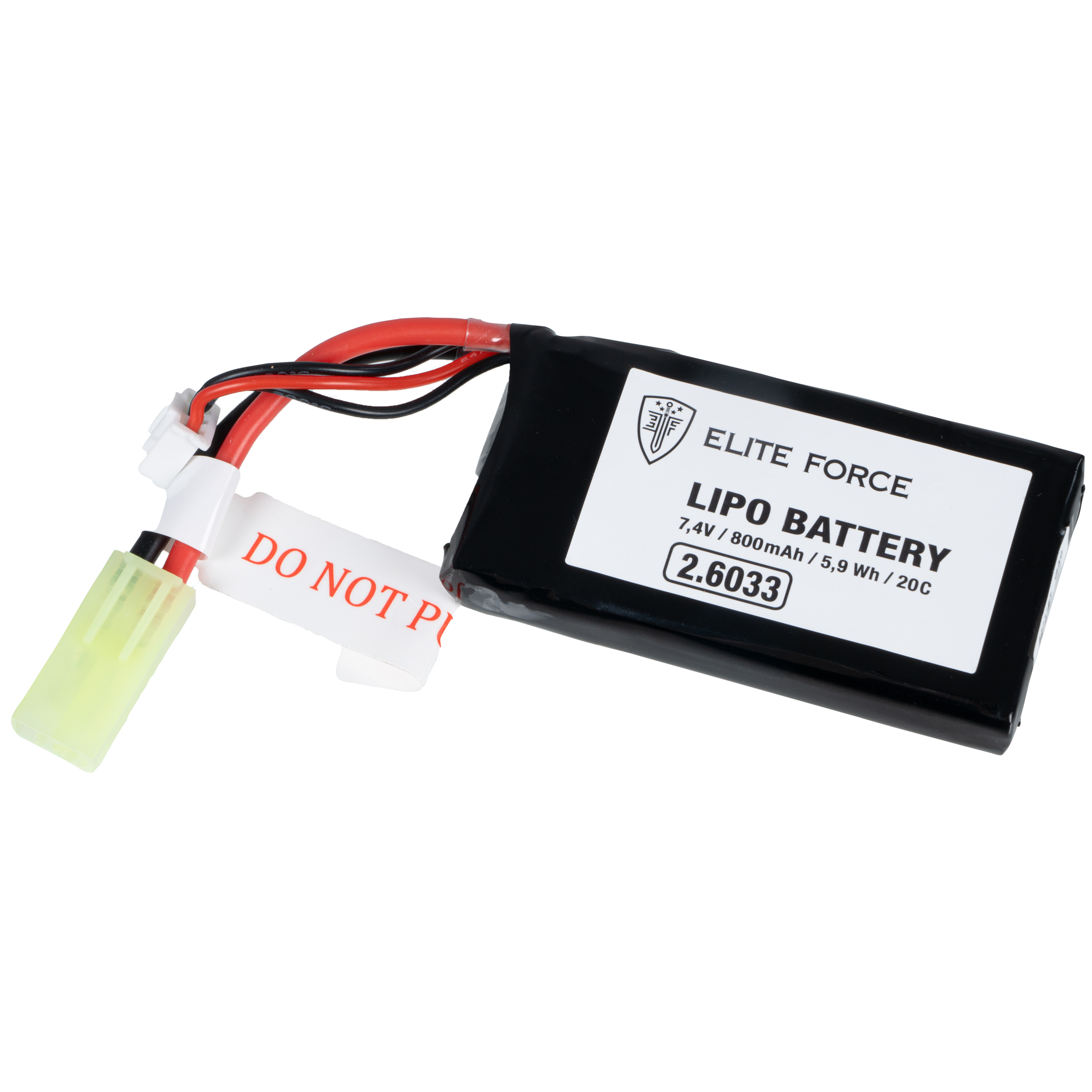 Akumulator do replik ASG Elite Force 7,4 V, 800 mAh, 20 C