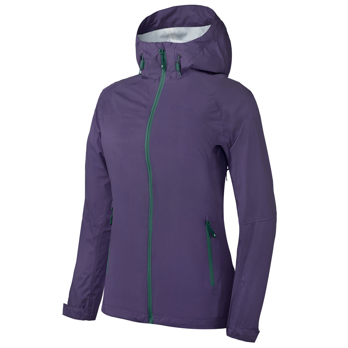 Kurtka damska Alpinus 2,5 warstwowa Rocchetta fioletowa M