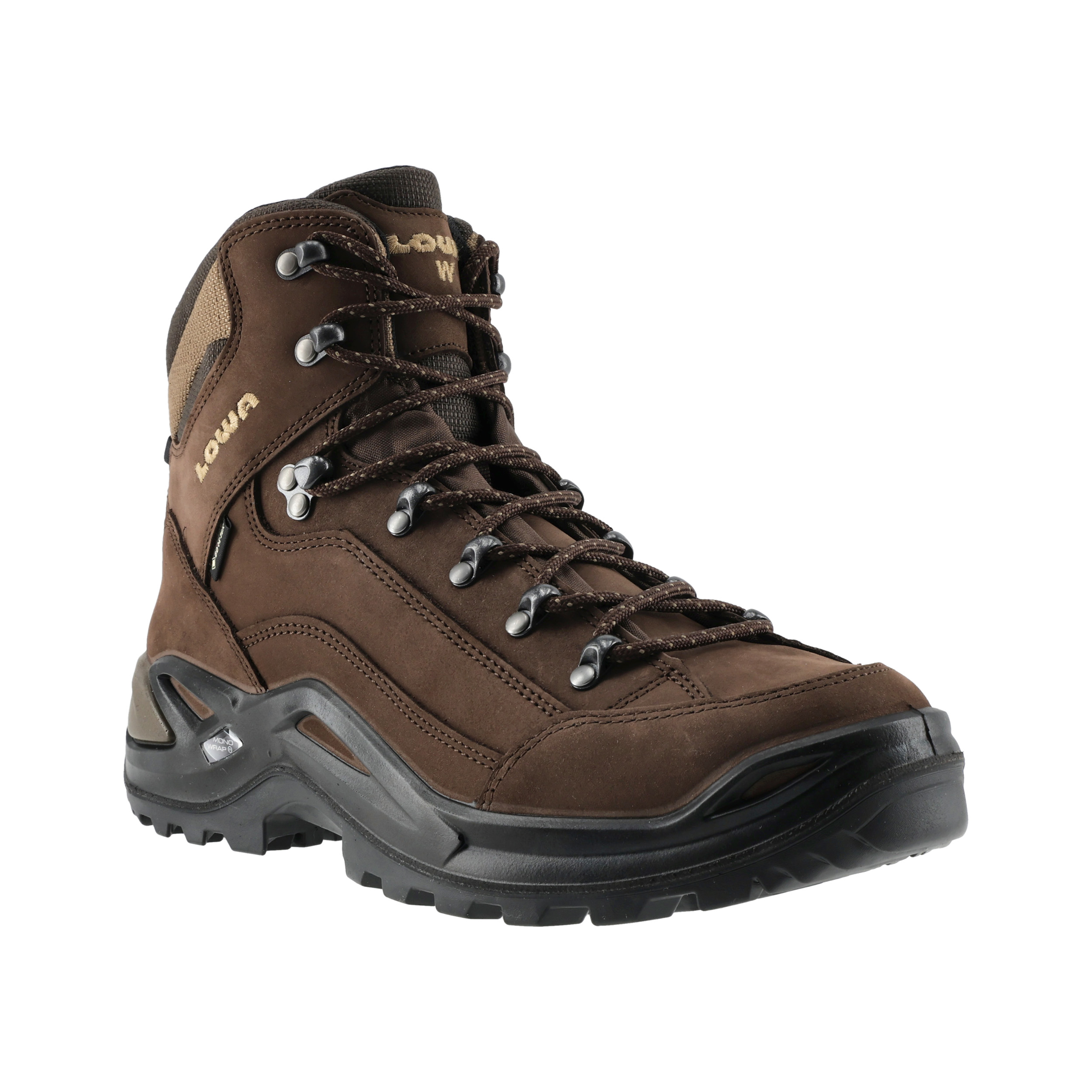 Buty męskie LOWA Renegade GTX mid Wid, espresso 40 - obrazek 2