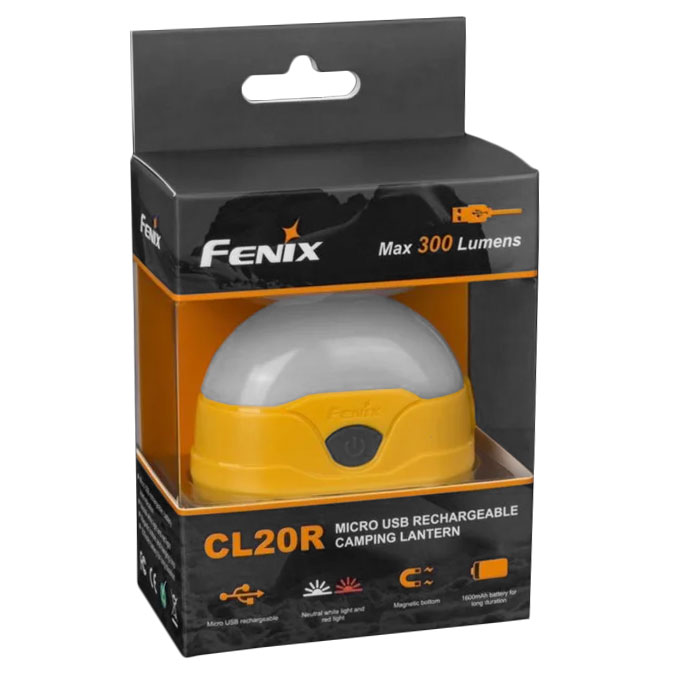 Lampa kempingowa Fenix CL20R pomarańczowa - obrazek 7