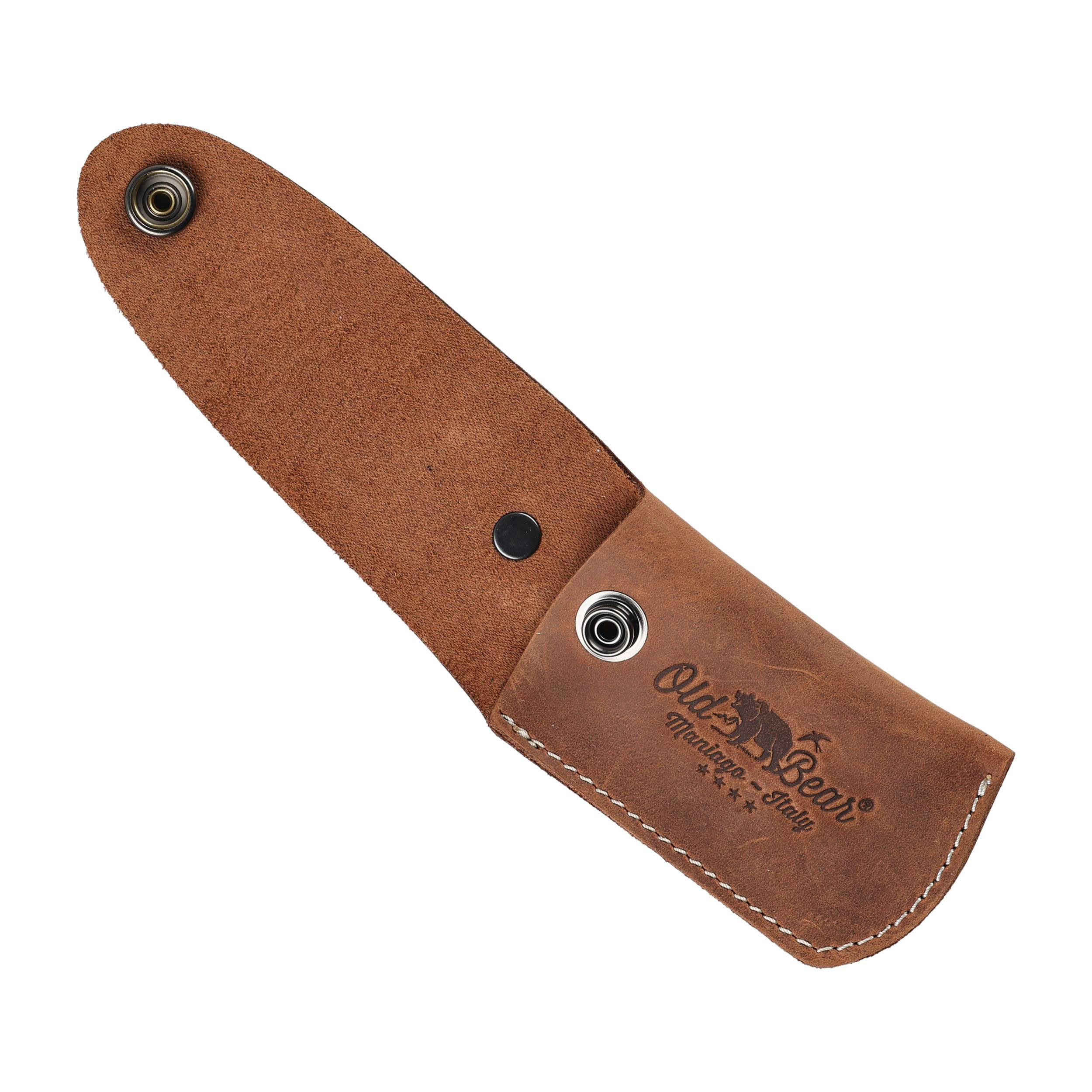 Etui na nóż składany Antonini Old Bear Leather Sheath 125 mm brązowy - obrazek 3