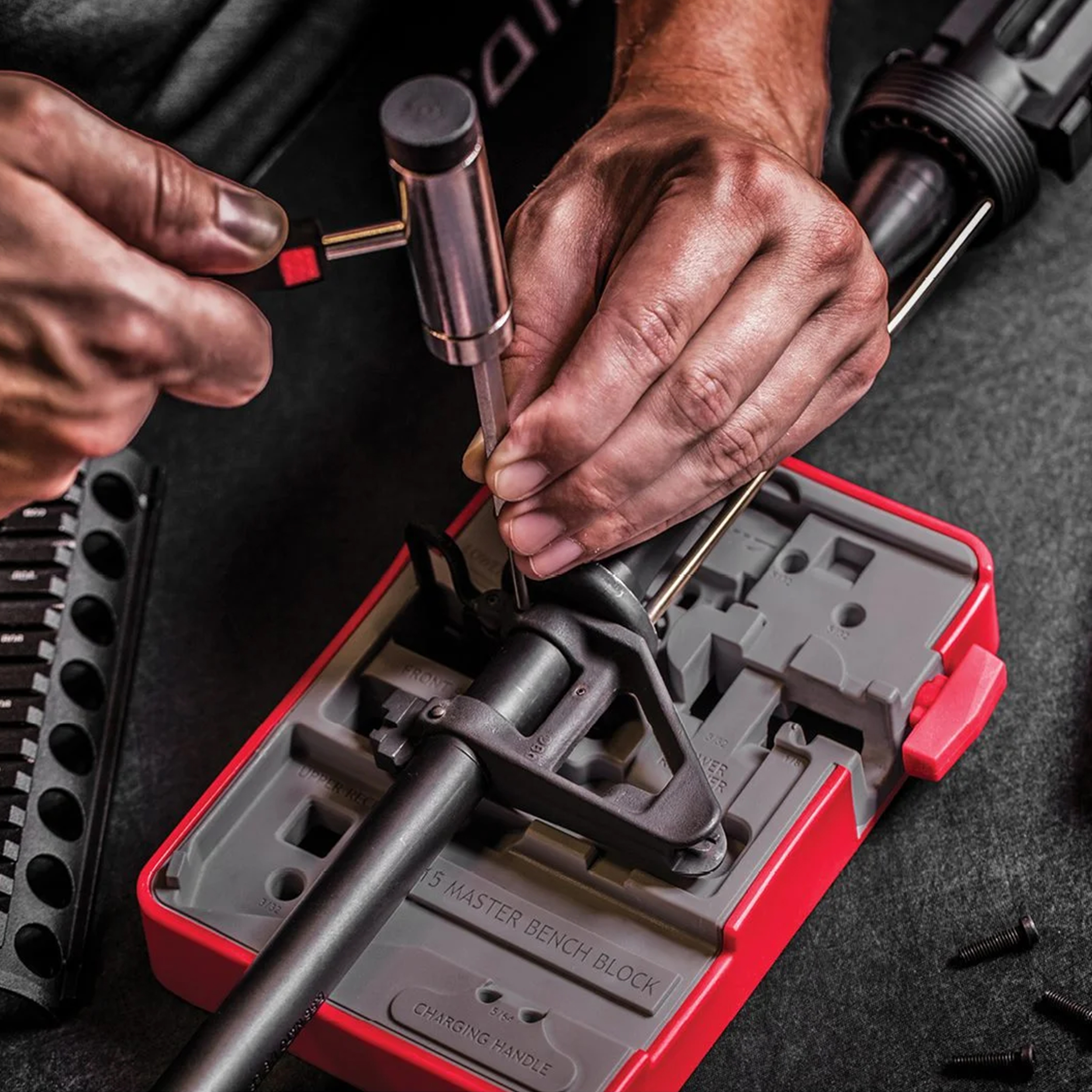 Blok rusznikarski Real Avid AR-15 Master Bench Block AVAR15MBB - obrazek 3