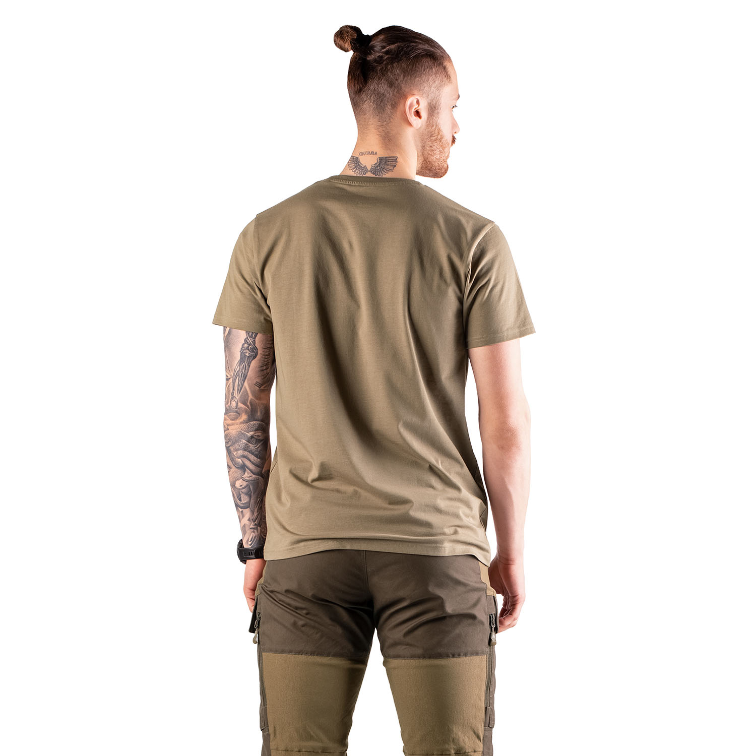 Koszulka męska Tagart FNT CAMP beżowa S - obrazek 3