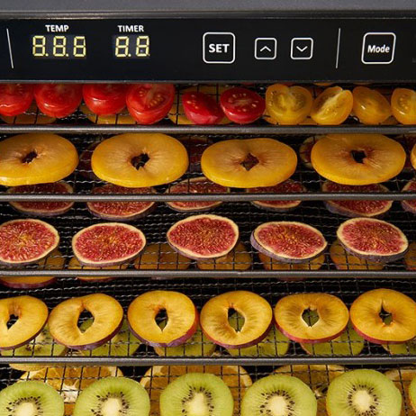 Dehydrator Zyle Express / 6 tac / 38,5 x 34 cm - Suszarka do owoców i warzyw - obrazek 6