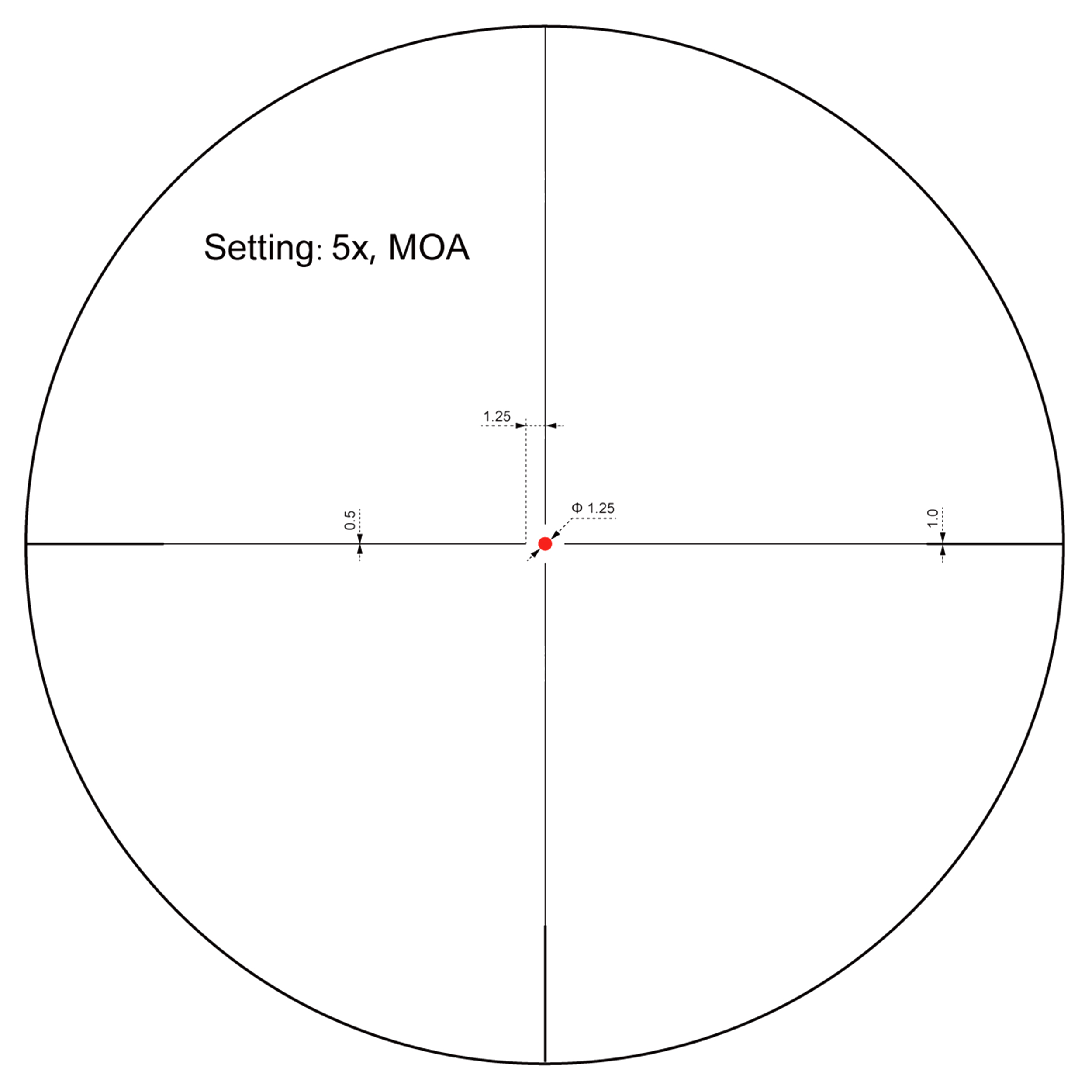 Luneta Vector Optics Forester 1-5x24 FDE SFP 30 mm SCOC-32 - obrazek 9