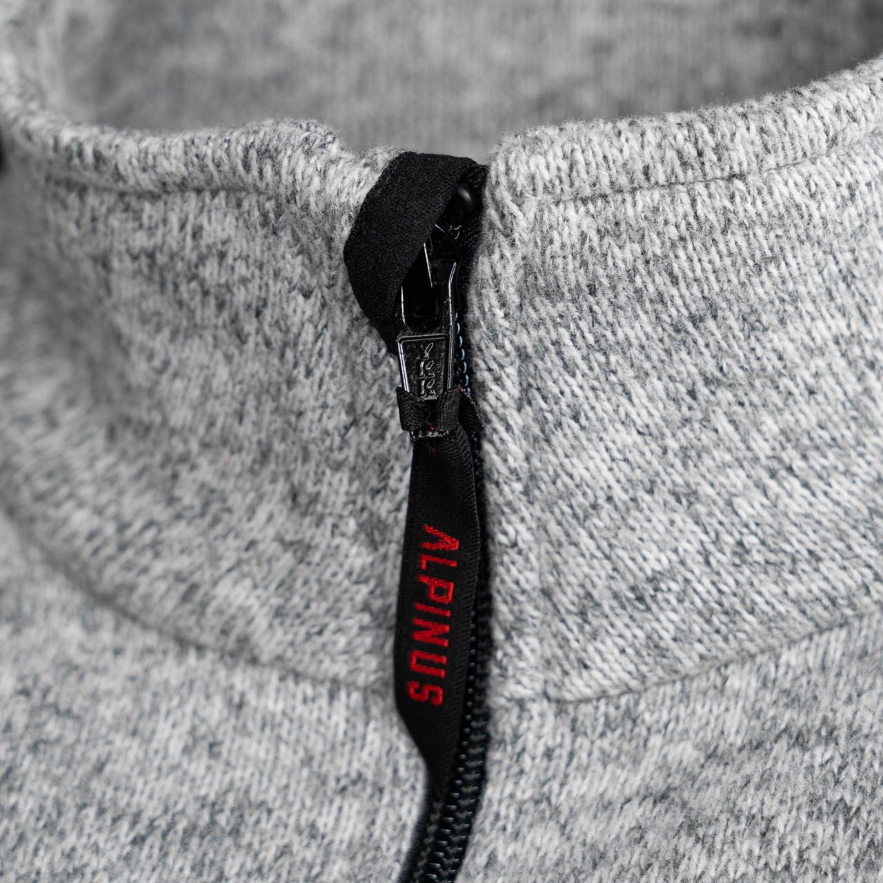 Bluza polarowa męska Alpinus Svene szara S - obrazek 2