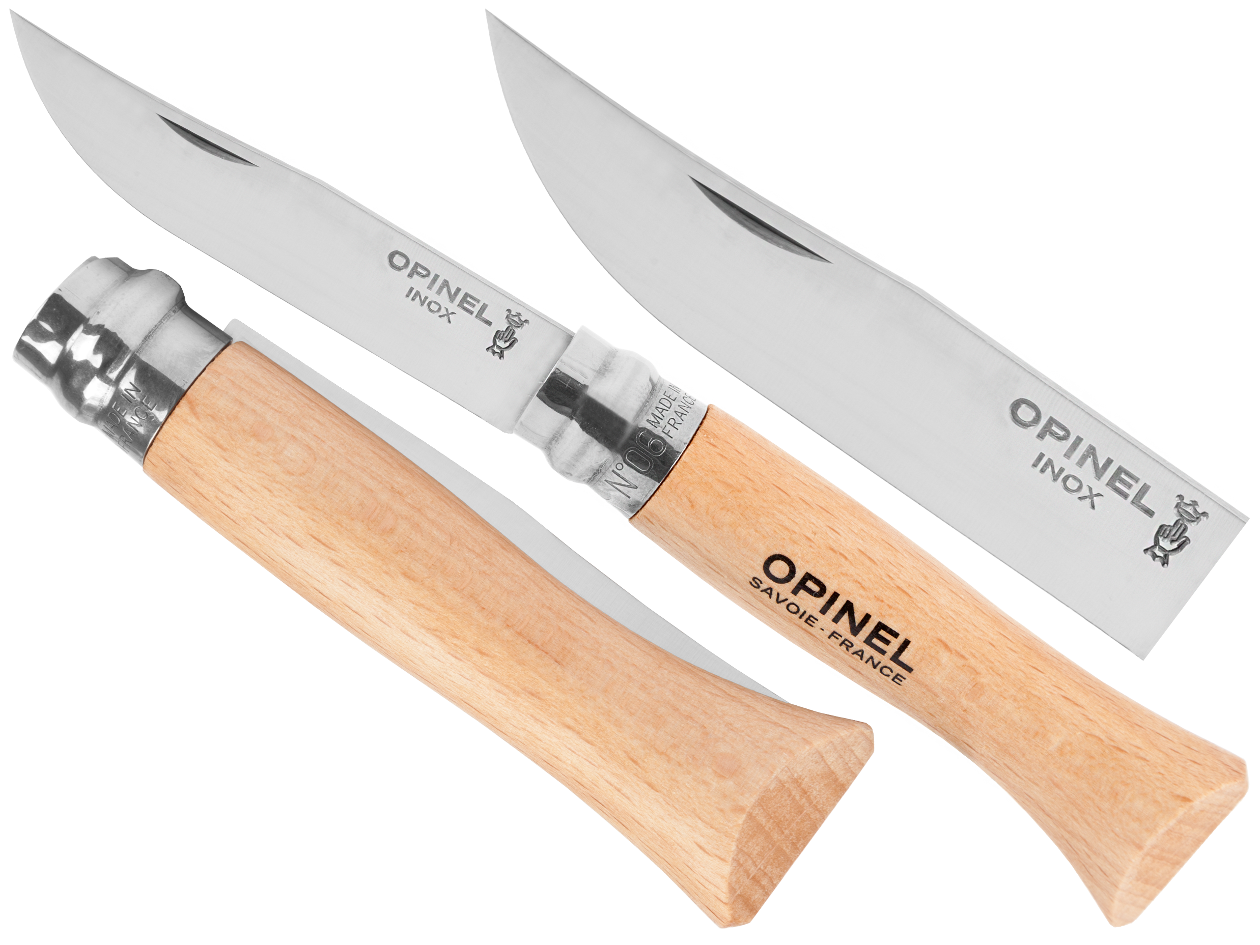 Nóż kuchenny Opinel 6 inox buk - obrazek 6