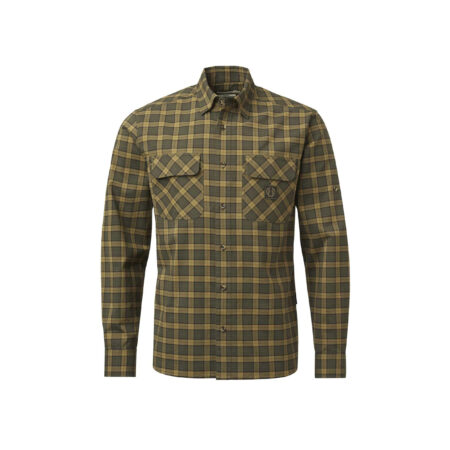 Koszula męska Chevalier Creek Shooting Fit Coolmax Moss Checked 2XL