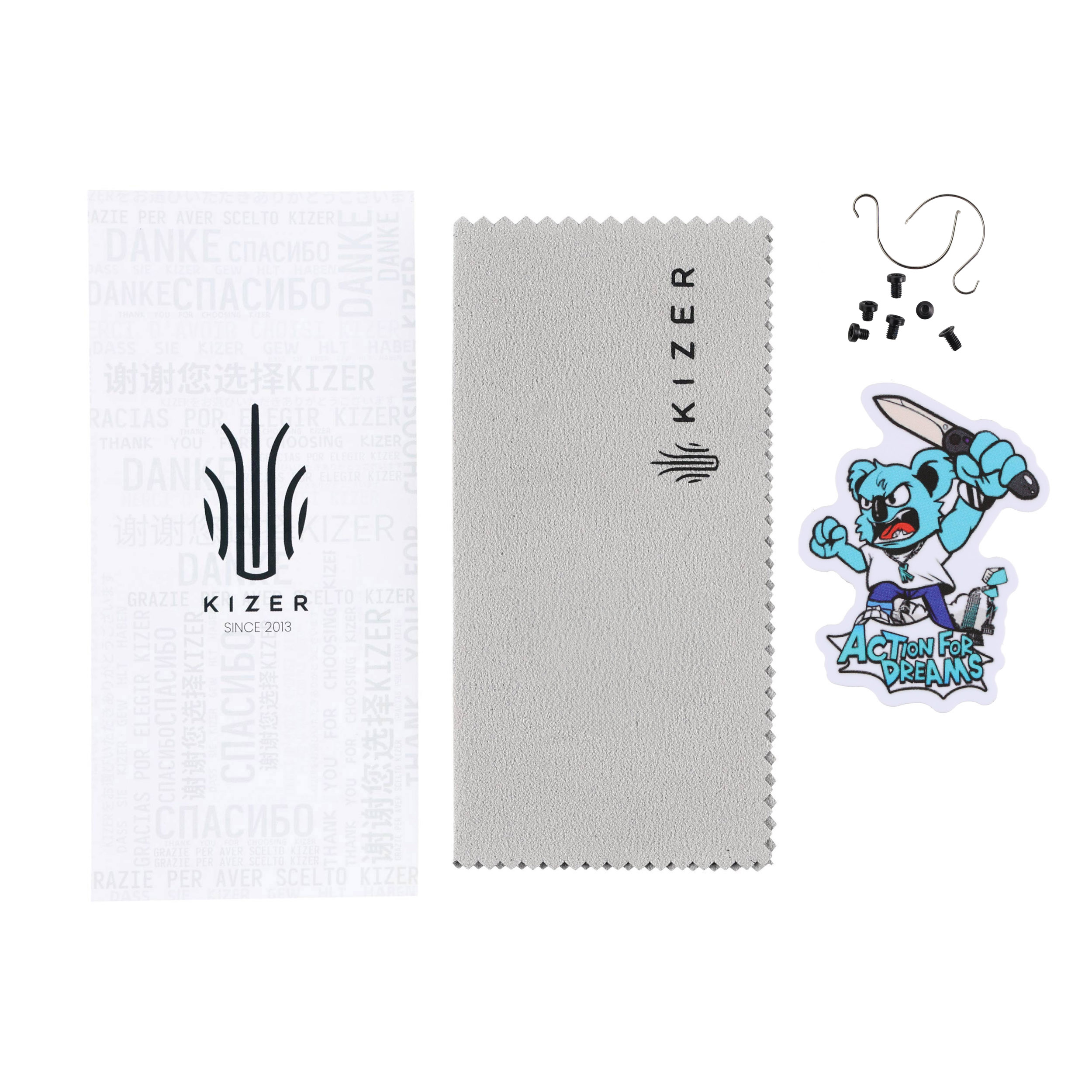 Nóż składany Kizer Drop Bear V3619A9 - obrazek 7