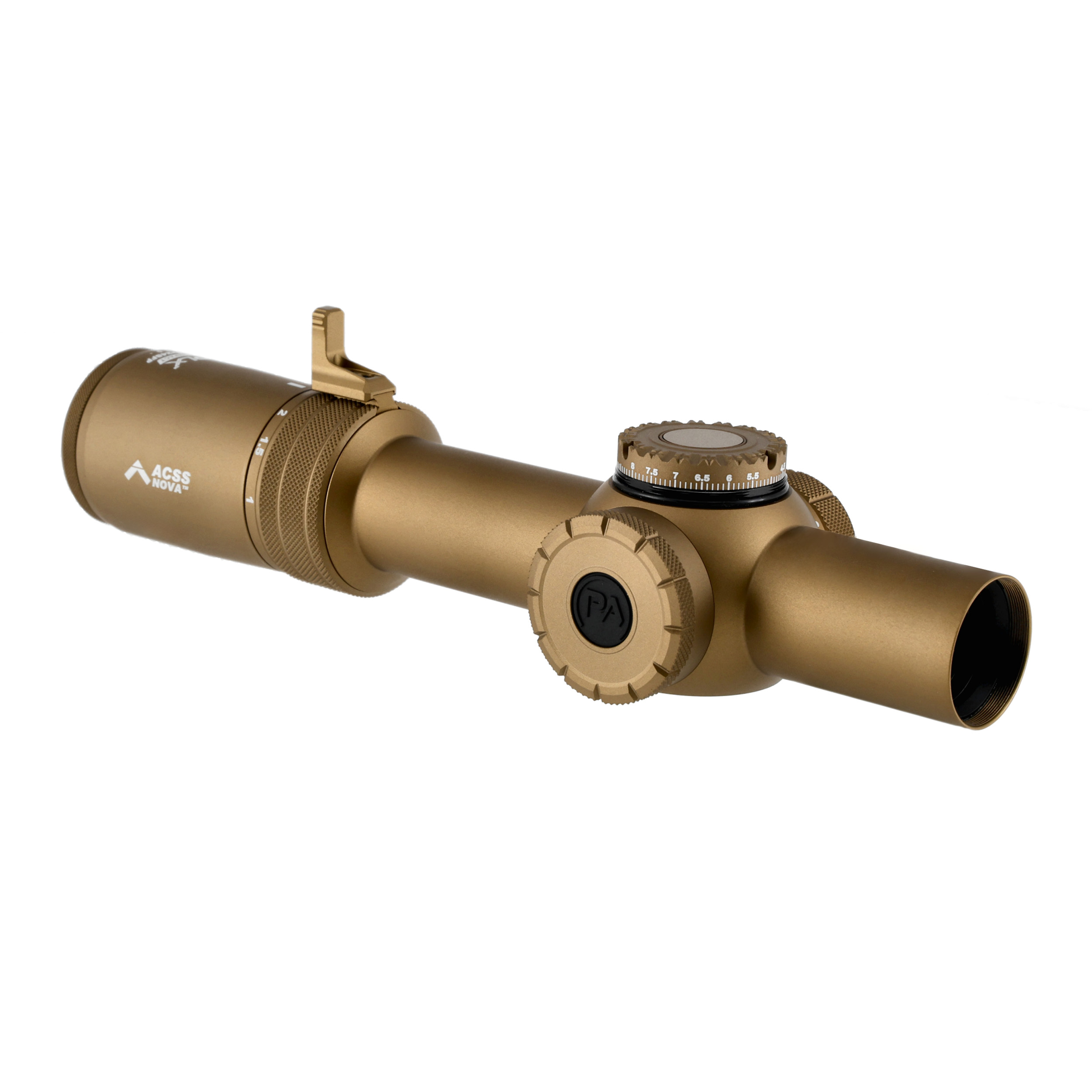 Luneta celownicza Primary Arms Compact PLx-1-8x24 mm FFP iR ACSS Nova Reticle FDE - obrazek 5