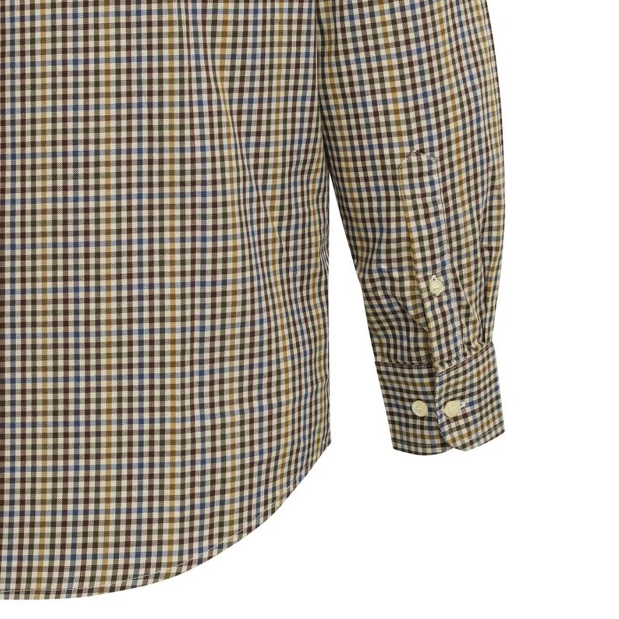 Koszula męska Beretta Bryggen Apricot&Bordeaux Check 3XL - obrazek 4