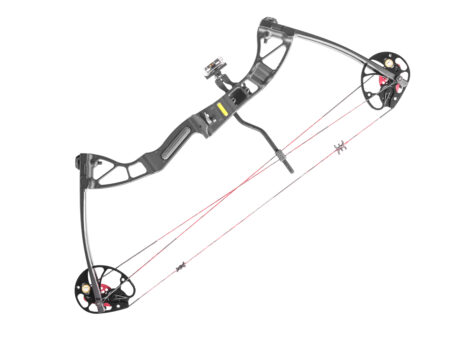 Łuk bloczkowy dla dorosłych i młodzieży Ek Rex Quad 15-55 lb 28" czarny