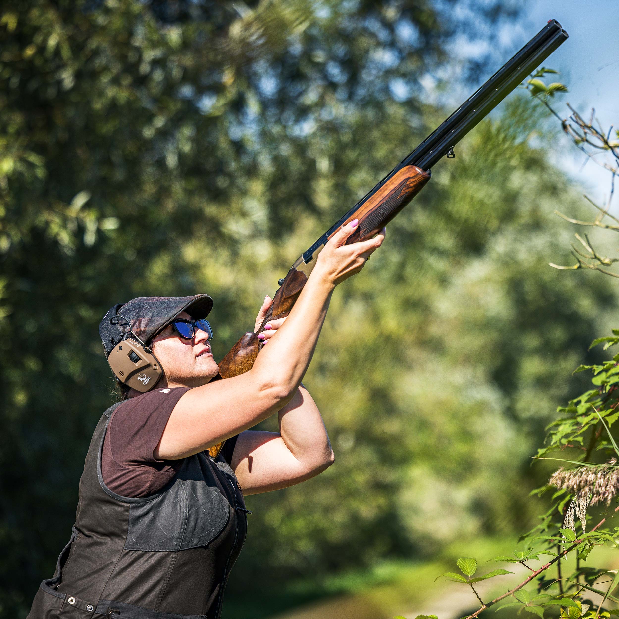 Ochronniki słuchu aktywne RealHunter Active ProSHOT BT brązowe - obrazek 9