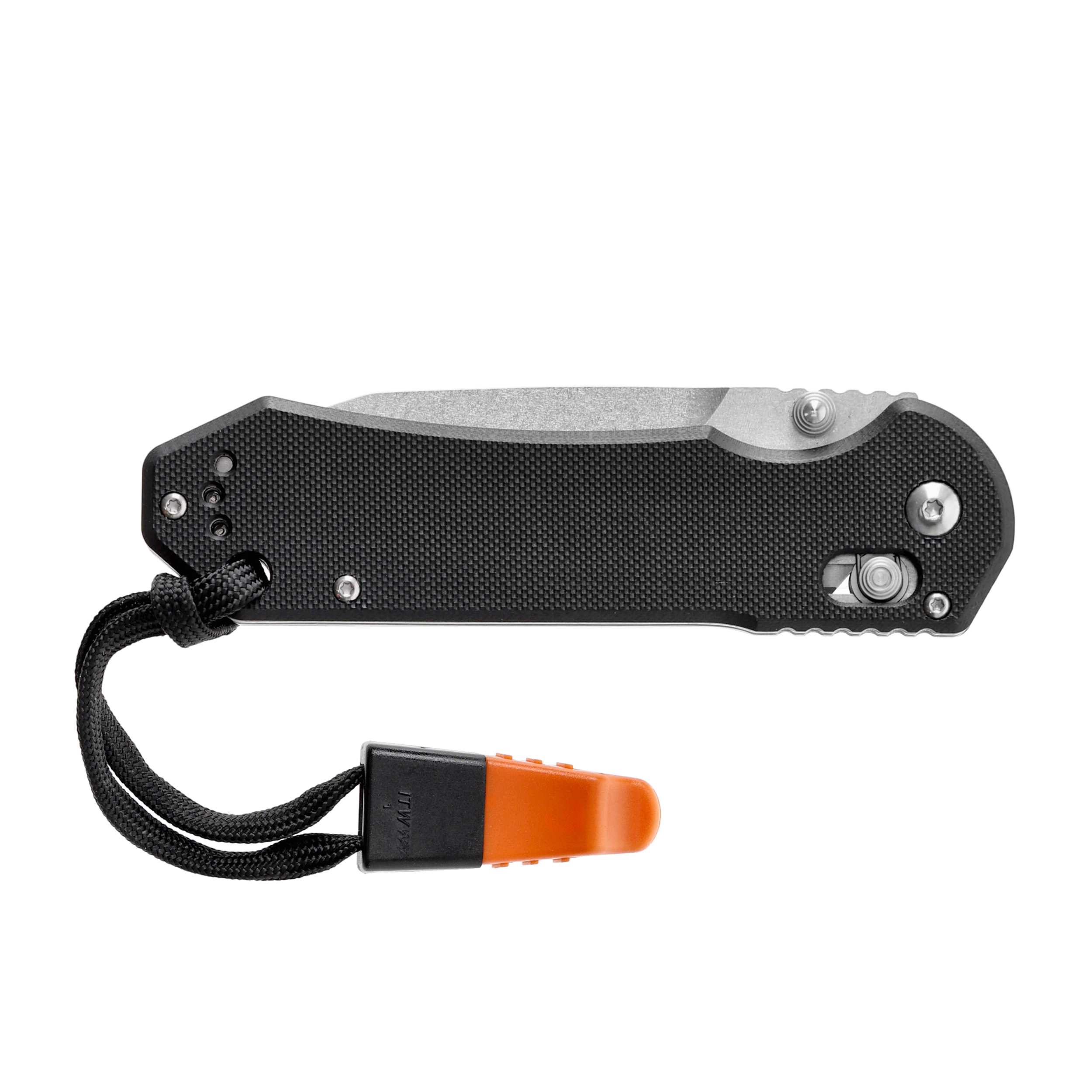 Nóż składany Ganzo G7452-BK-WS z gwizdkiem - obrazek 4