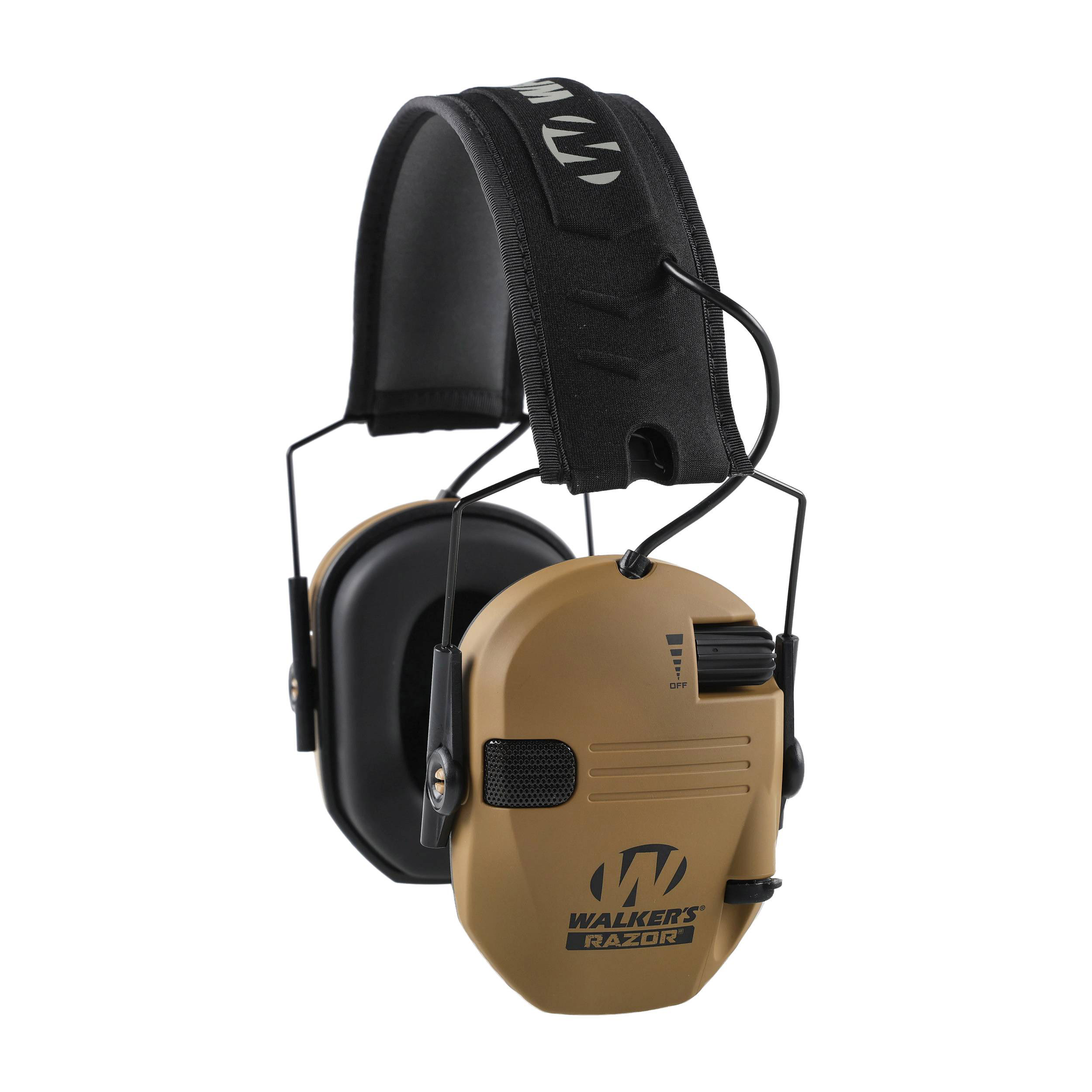 Aktywne ochronniki słuchu Walker's Razor Slim brązowe GWP-RSEM-BB - obrazek 7