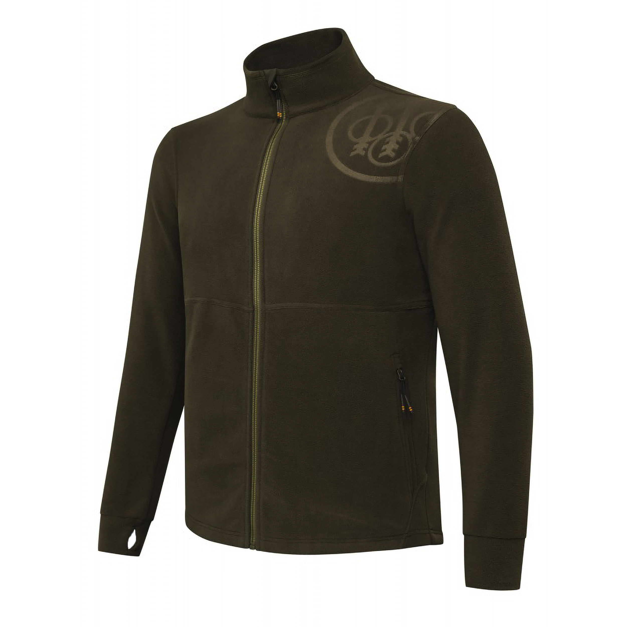 Bluza męska Beretta HP Logo Full Zip, zielona 3XL