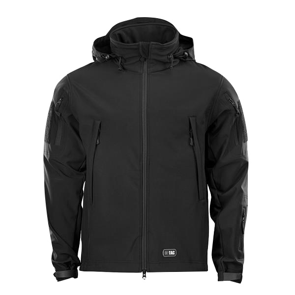 Kurtka męska M-Tac Soft Shell XL czarna - obrazek 2