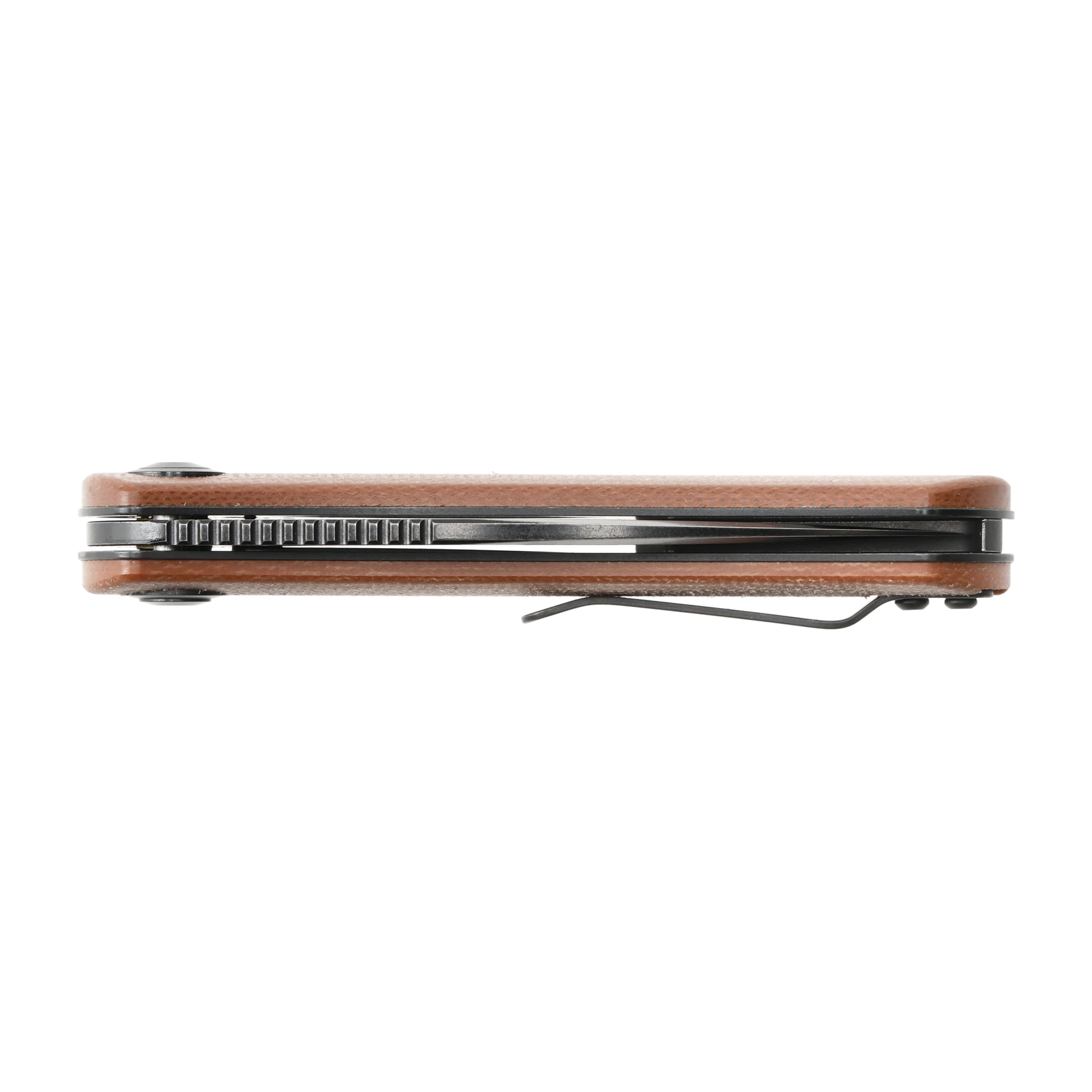 Nóż składany Trollsky Knives Mandu brązowy/czarne ostrze, wersja limitowana - obrazek 5