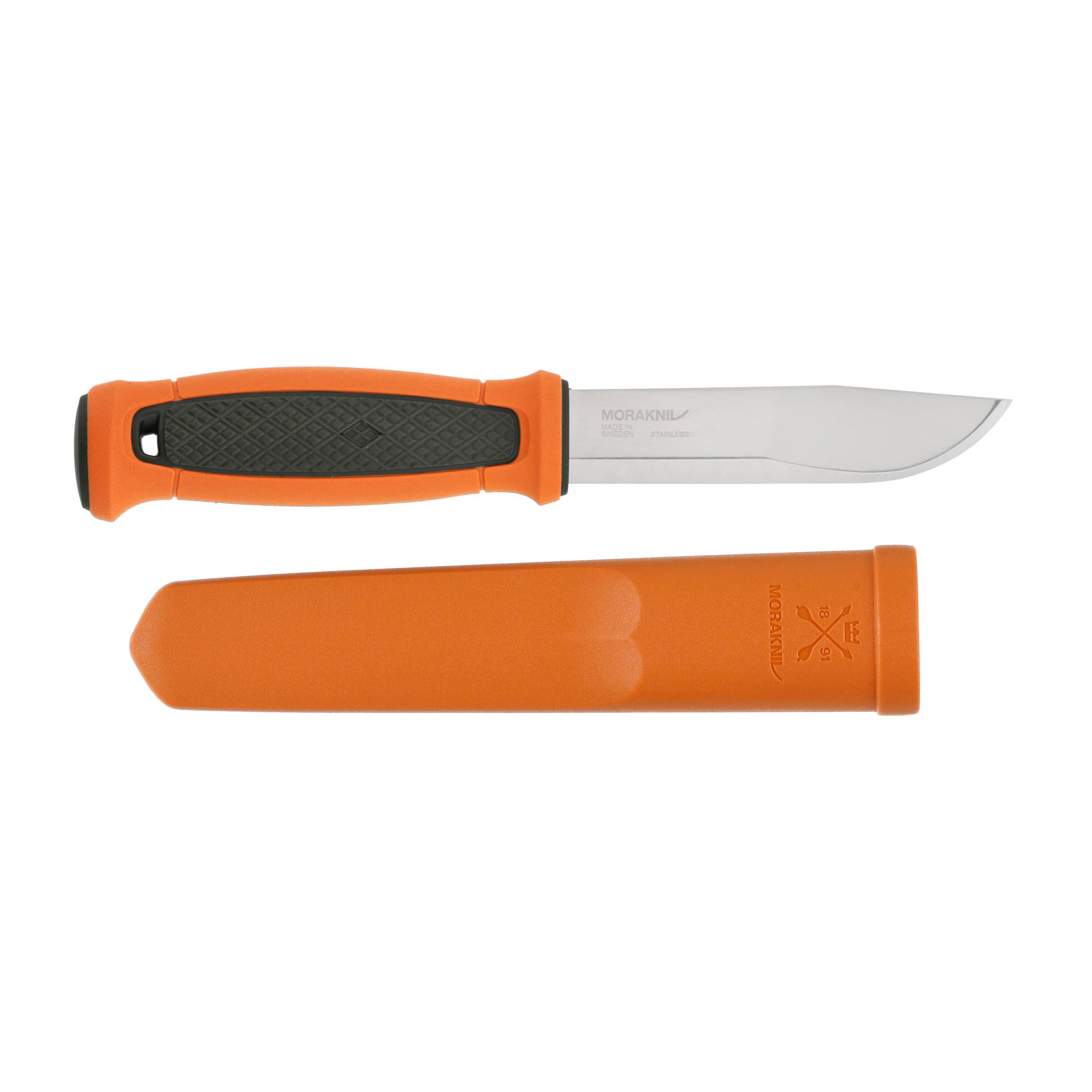 Nóż Morakniv Kansbol Hunting oliwkowo - pomarańczowy stal nierdzewna - obrazek 4