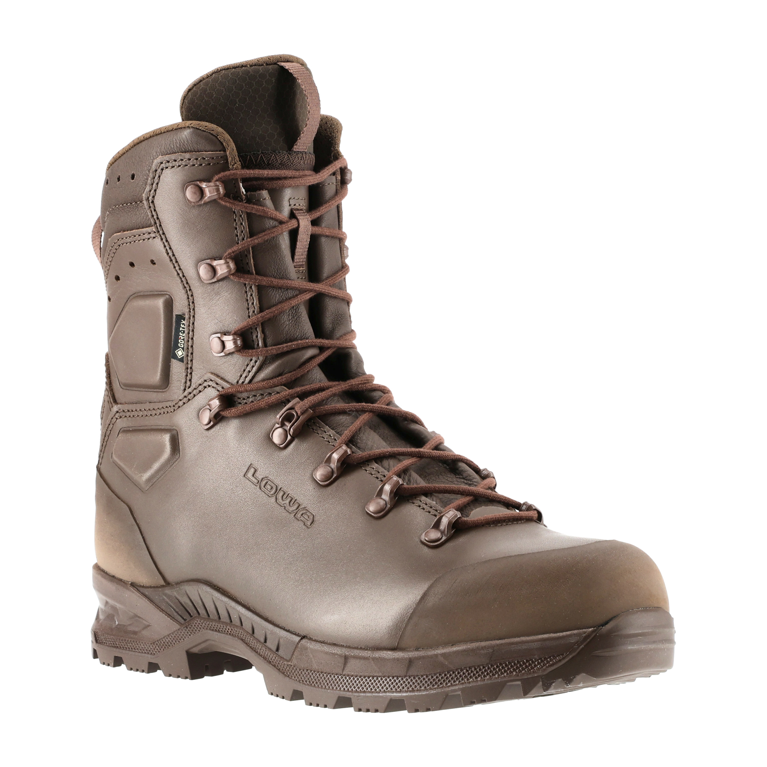 Buty męskie LOWA Combat Boot, ciemnobrązowe 41,5 - obrazek 2