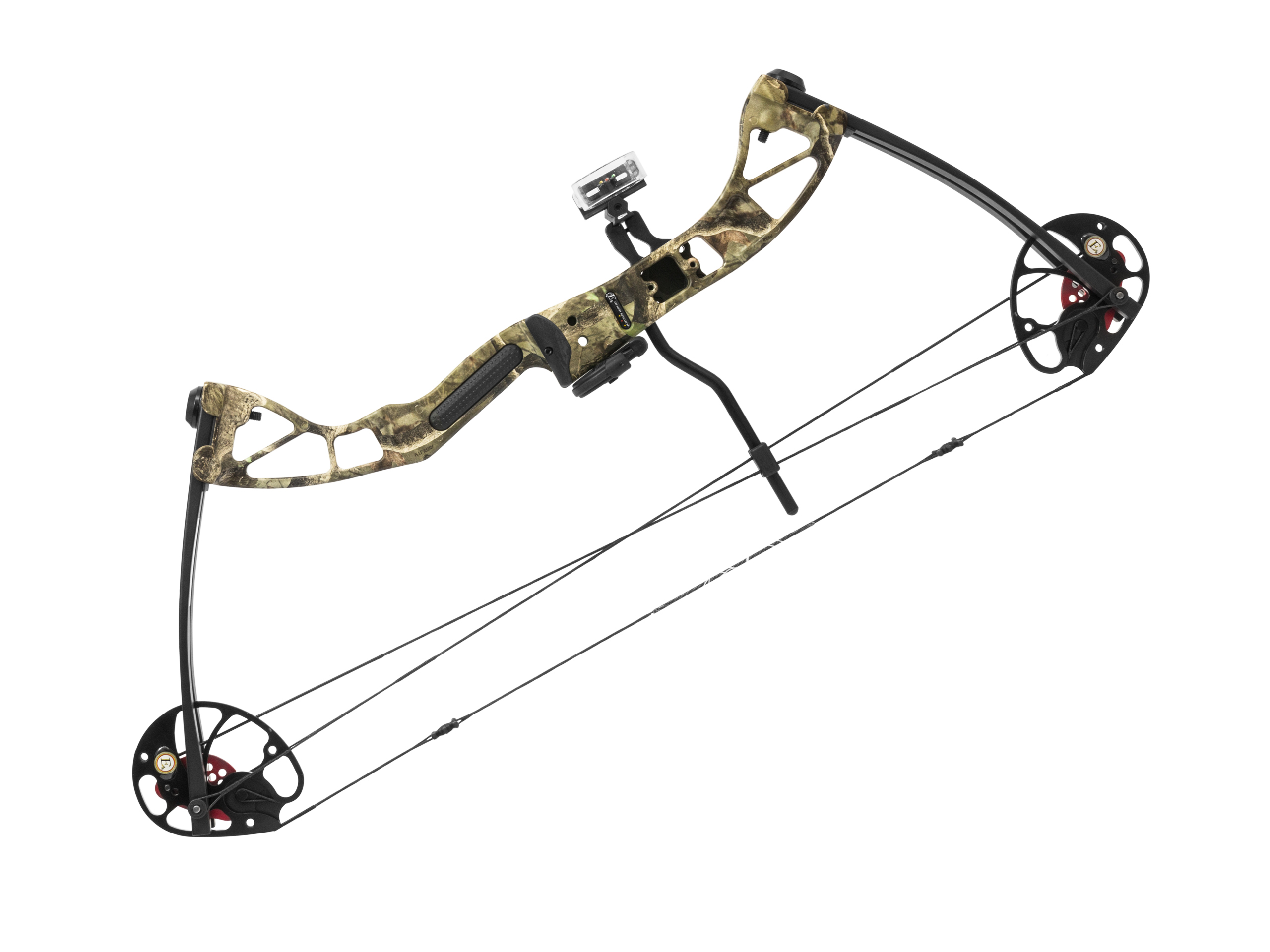Łuk bloczkowy dla dorosłych i młodzieży Poe Lang Rex Quad 20-65 lb 28" kamuflaż - obrazek 4