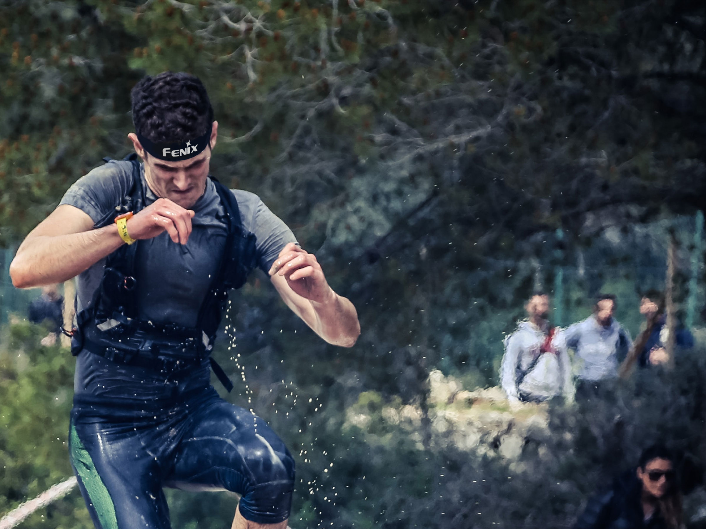 Opaska na głowę Fenix AFH-10 pomarańczowa - obrazek 8