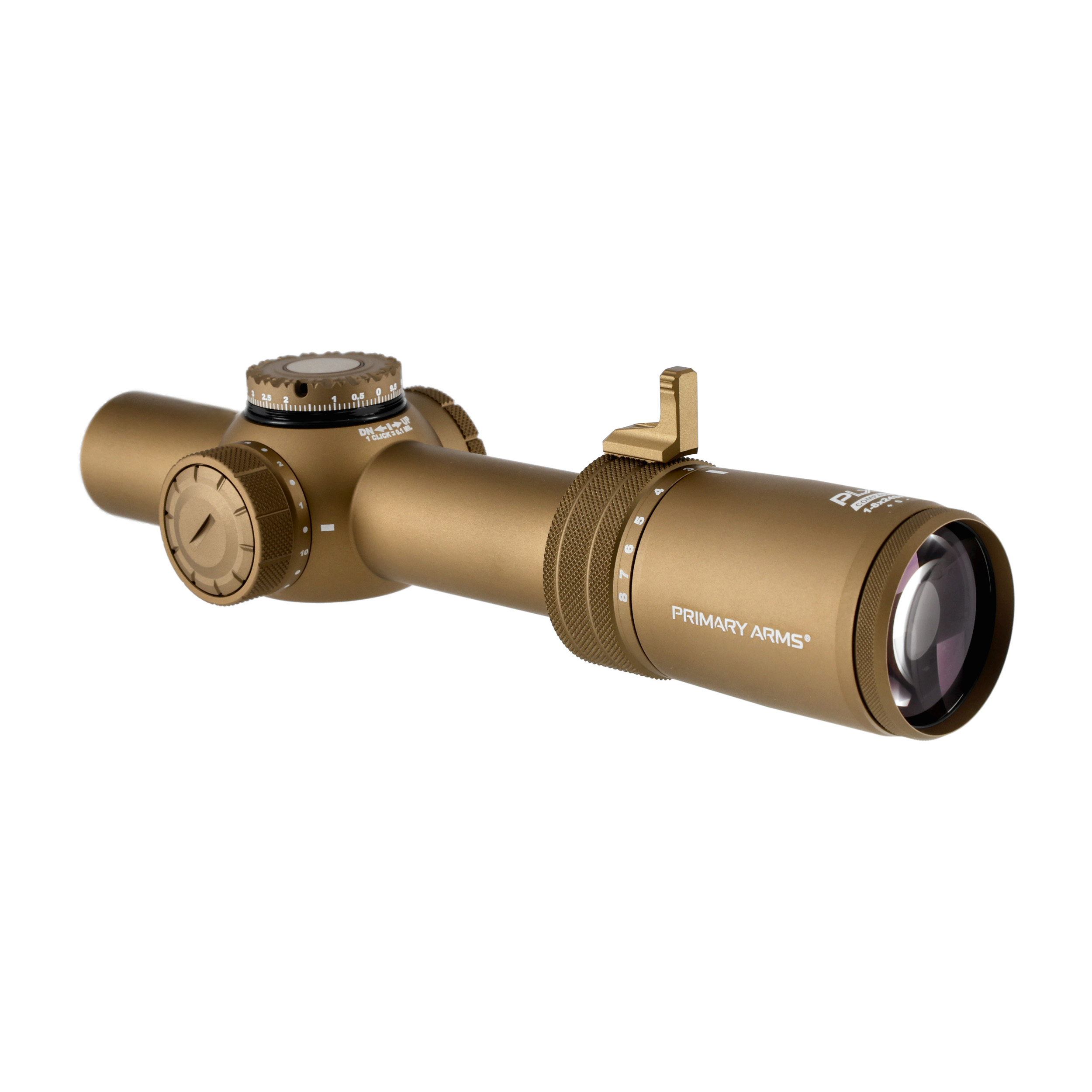 Luneta celownicza Primary Arms Compact PLx-1-8x24 mm FFP iR ACSS Nova Reticle FDE - obrazek 6