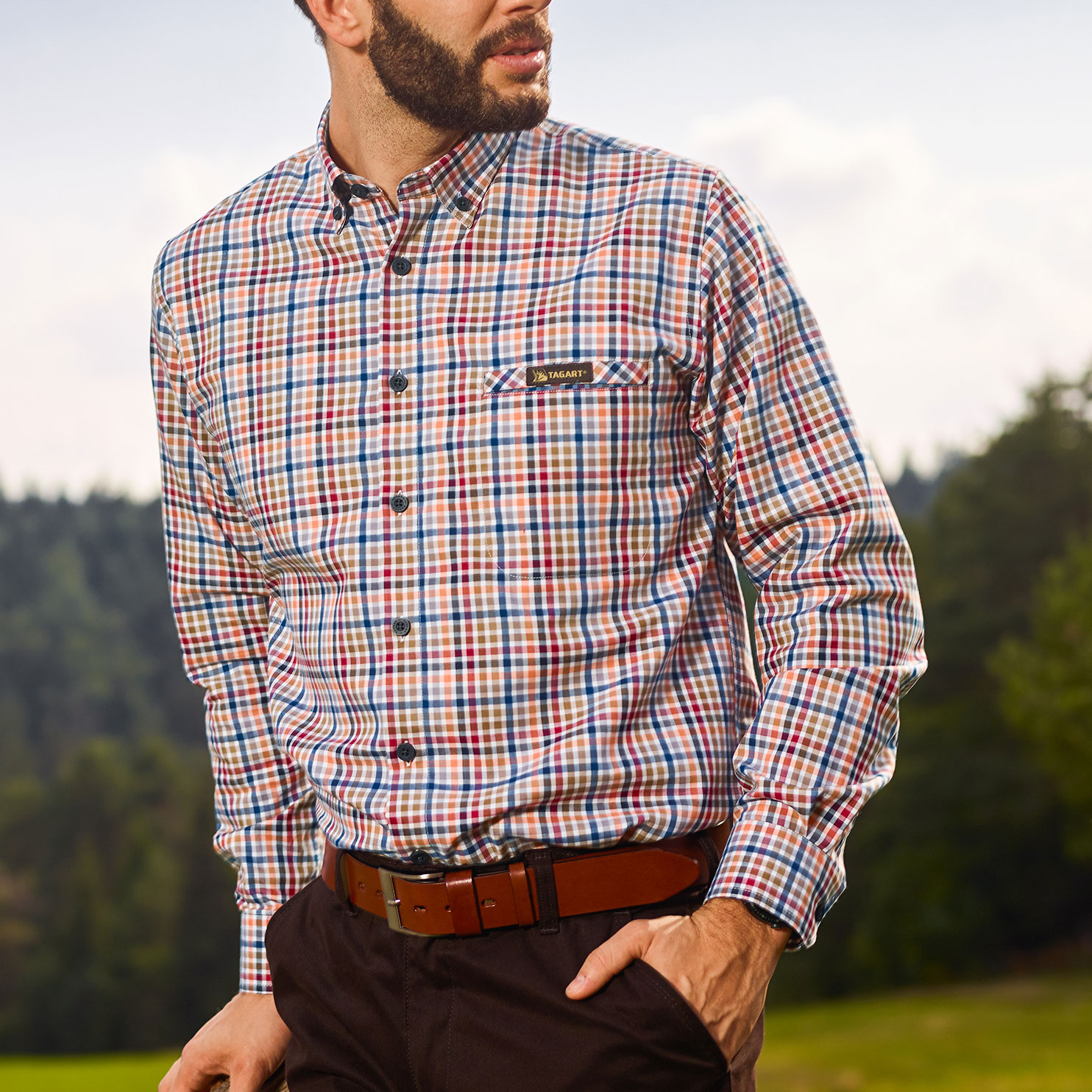 Koszula męska Tagart Candy slim M - obrazek 4