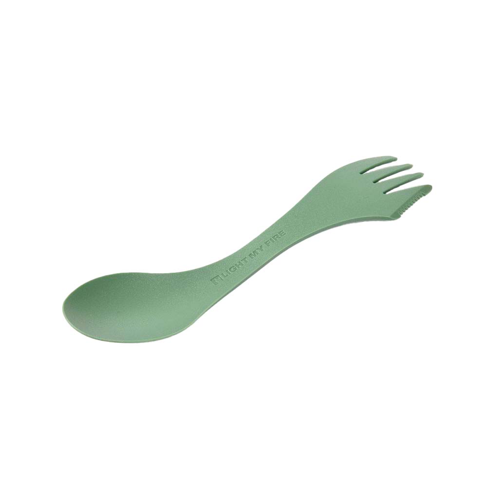 Łyżkowidelec Light My Fire Spork Bio little zielono-róż - obrazek 3