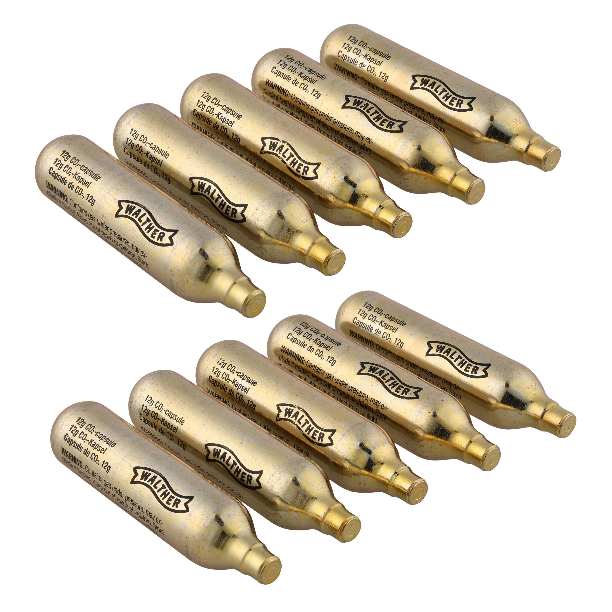 Nabój kapsuła CO2 Walther 10 x 12 g - obrazek 2