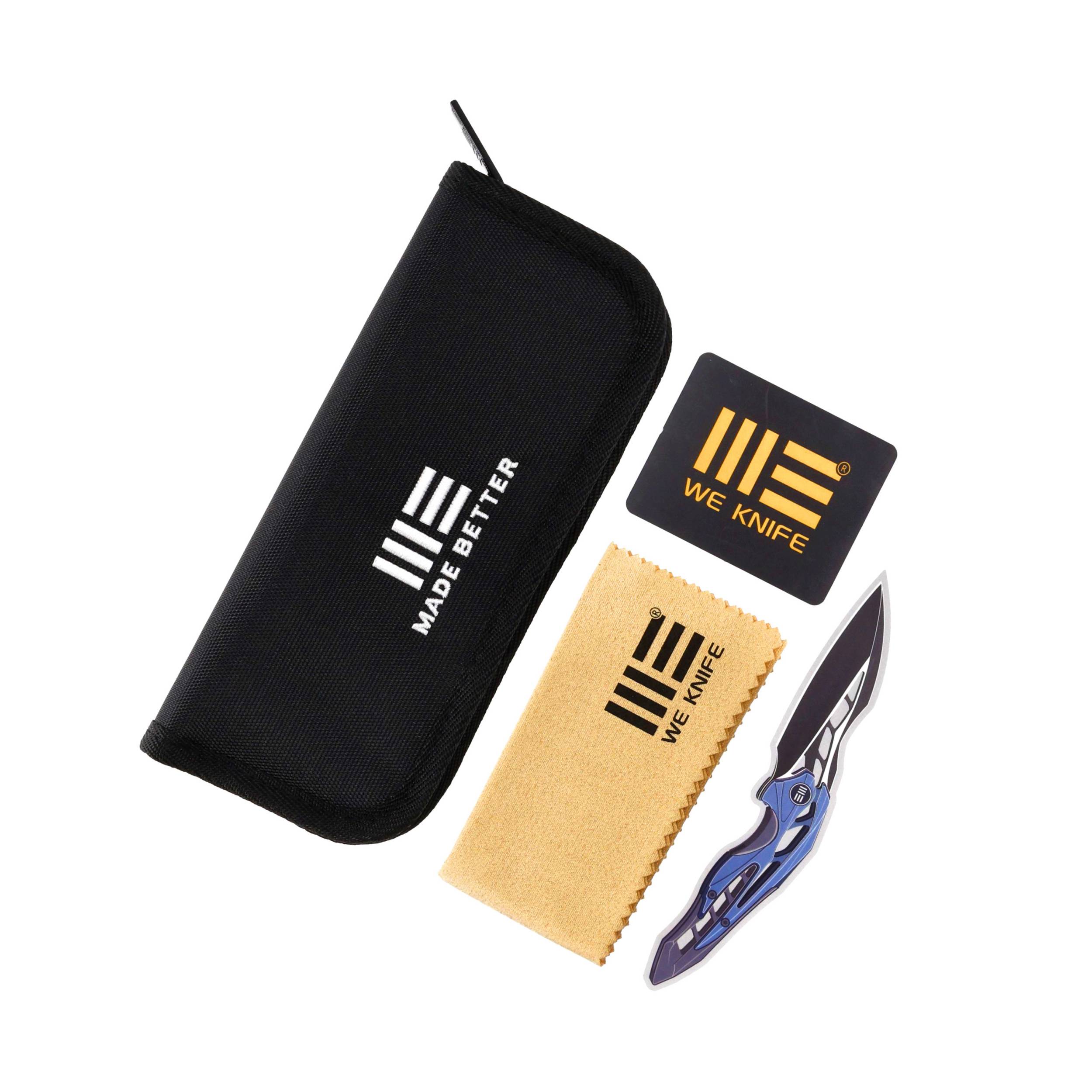 Nóż składany WE Knife Culex WE21026B-2 black / black - obrazek 6