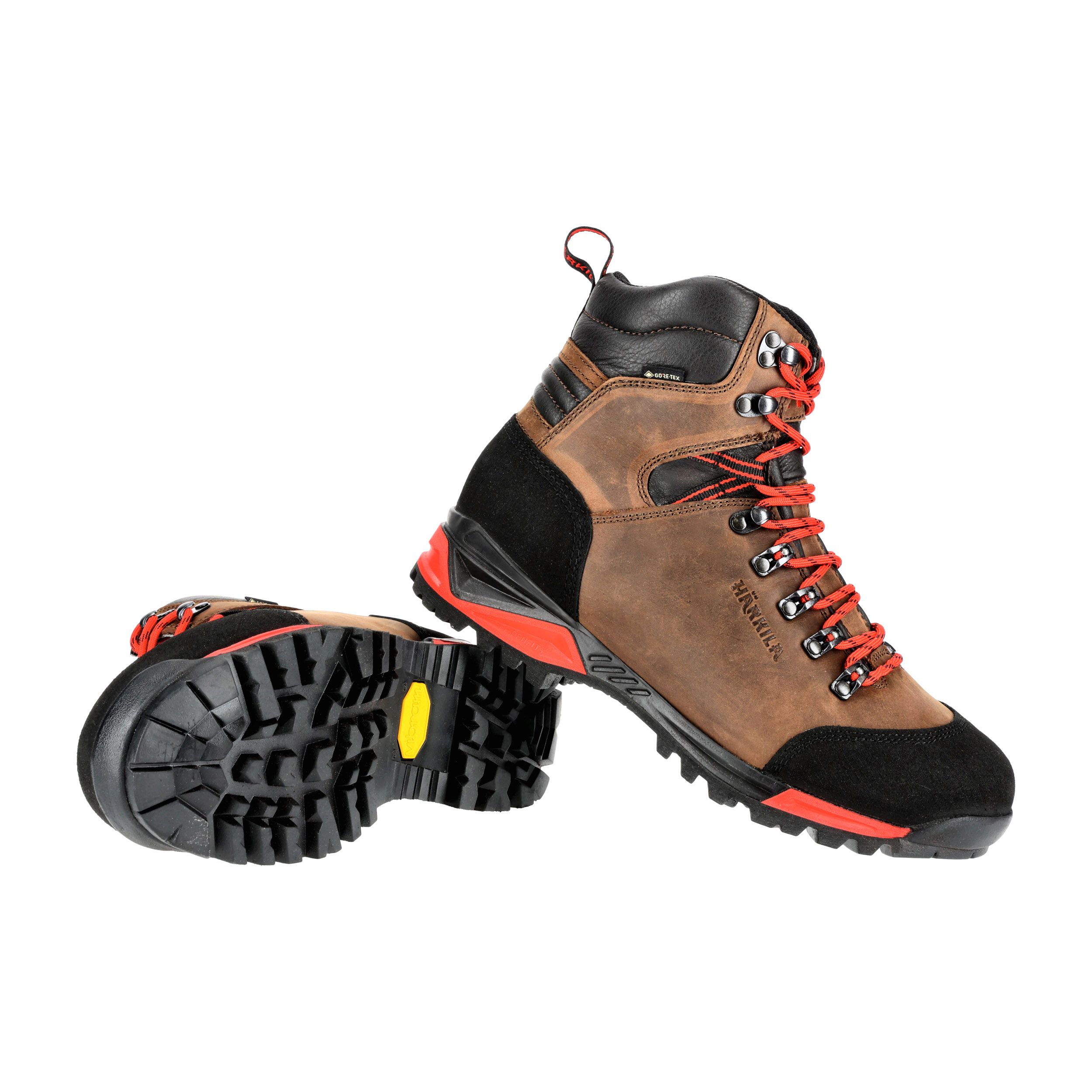 Buty męskie Härkila Forest Hunter GTX Mid Dark brown 44 - obrazek 5