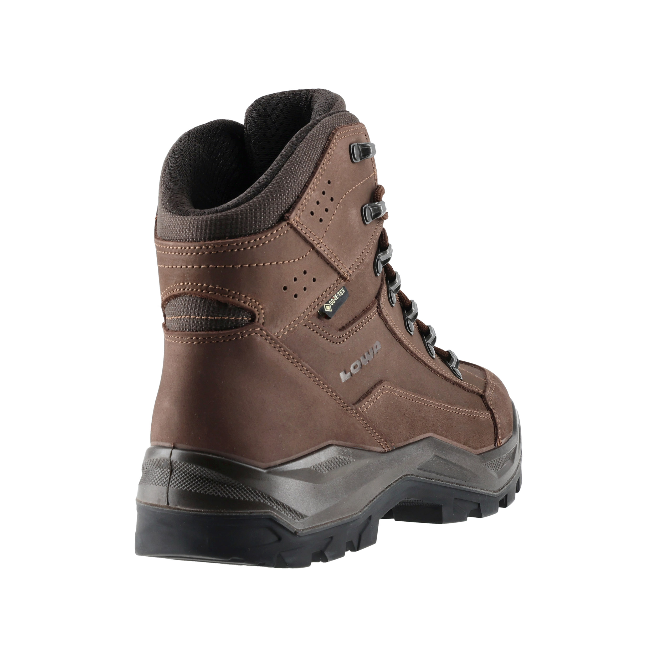 Buty wojskowe LOWA Renegade II N GTX MID TF, ciemnobrązowe 44,5 - obrazek 4