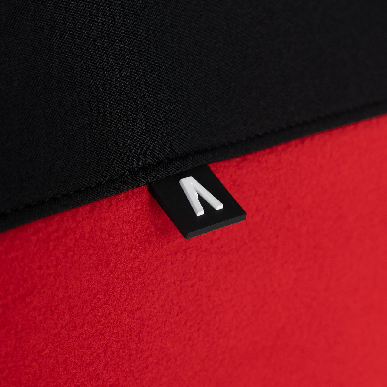 Bluza męska polarowa Alpinus Caen 200 czerwono-czarna L - obrazek 3