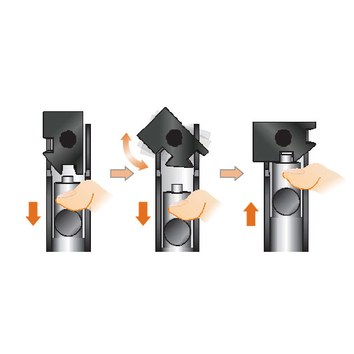 Bipod Leapers składany Universal Shooter's QD 8.7-10.6" - obrazek 4
