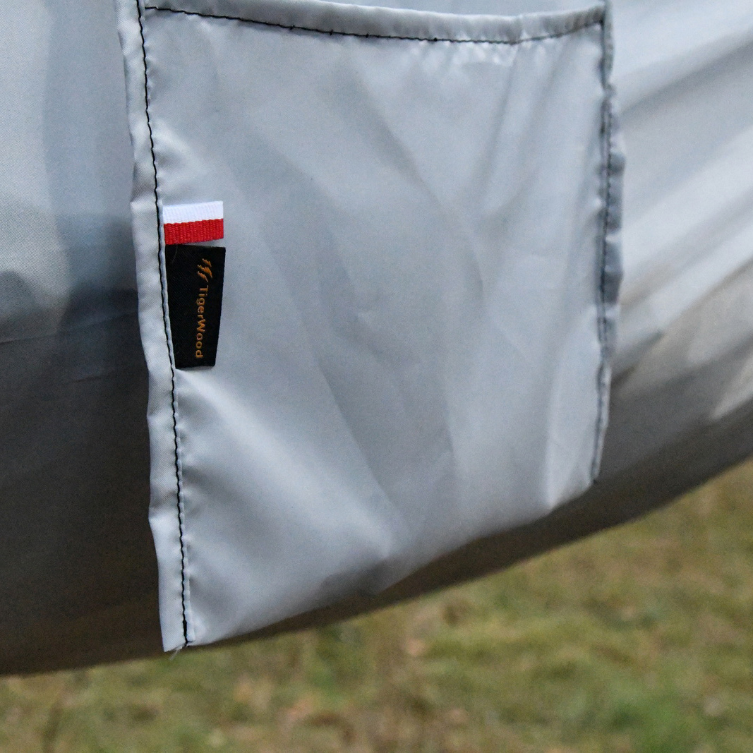 Hamak TigerWood ultra lekki Sky Version szary - obrazek 5