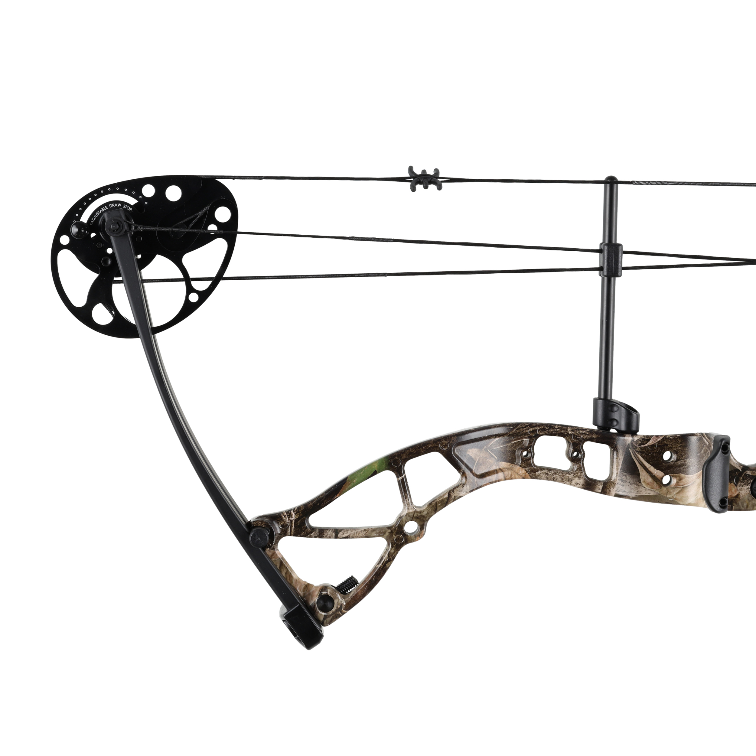 Łuk bloczkowy dla dorosłych Poe Lang Ek Assasin Exterminator 15-70lb 30" kamuflaż - obrazek 4