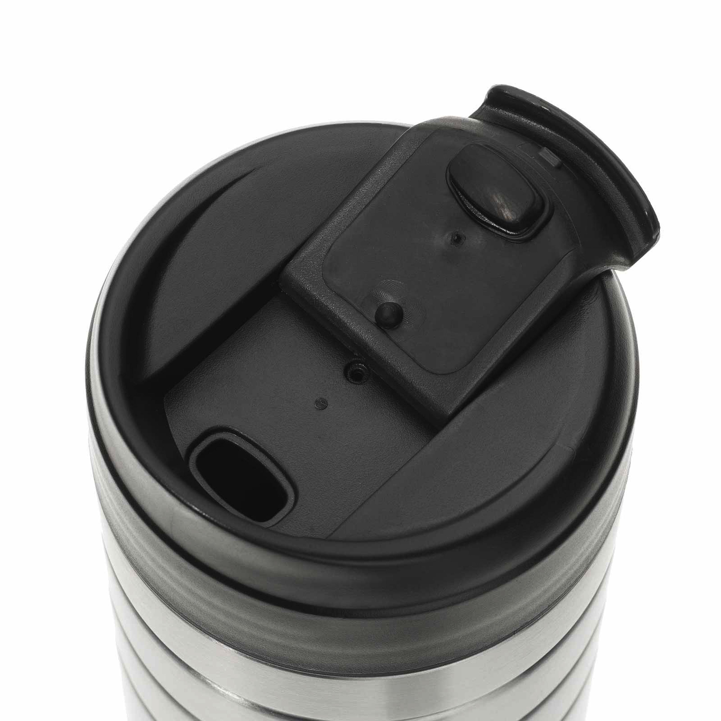 Kubek Esbit Majoris Thermo Mug Flip Top 450 ml srebrny - obrazek 2