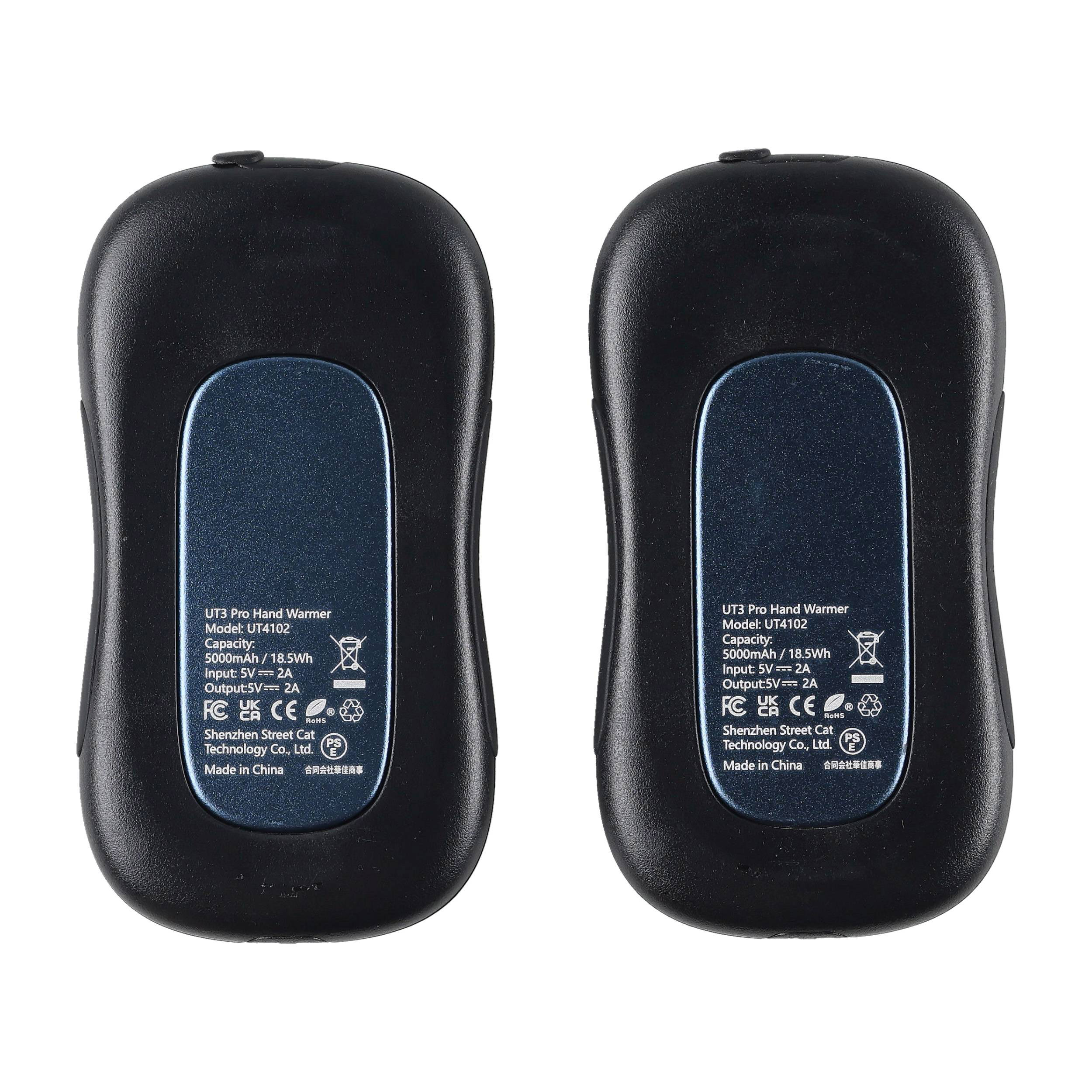 Ogrzewacz elektroniczny do rąk Ocoopa UT3 Pro czarno-niebieski - obrazek 3