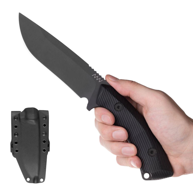 Nóż ANV Knives M200 HT ANVM200-001 czarny - obrazek 3