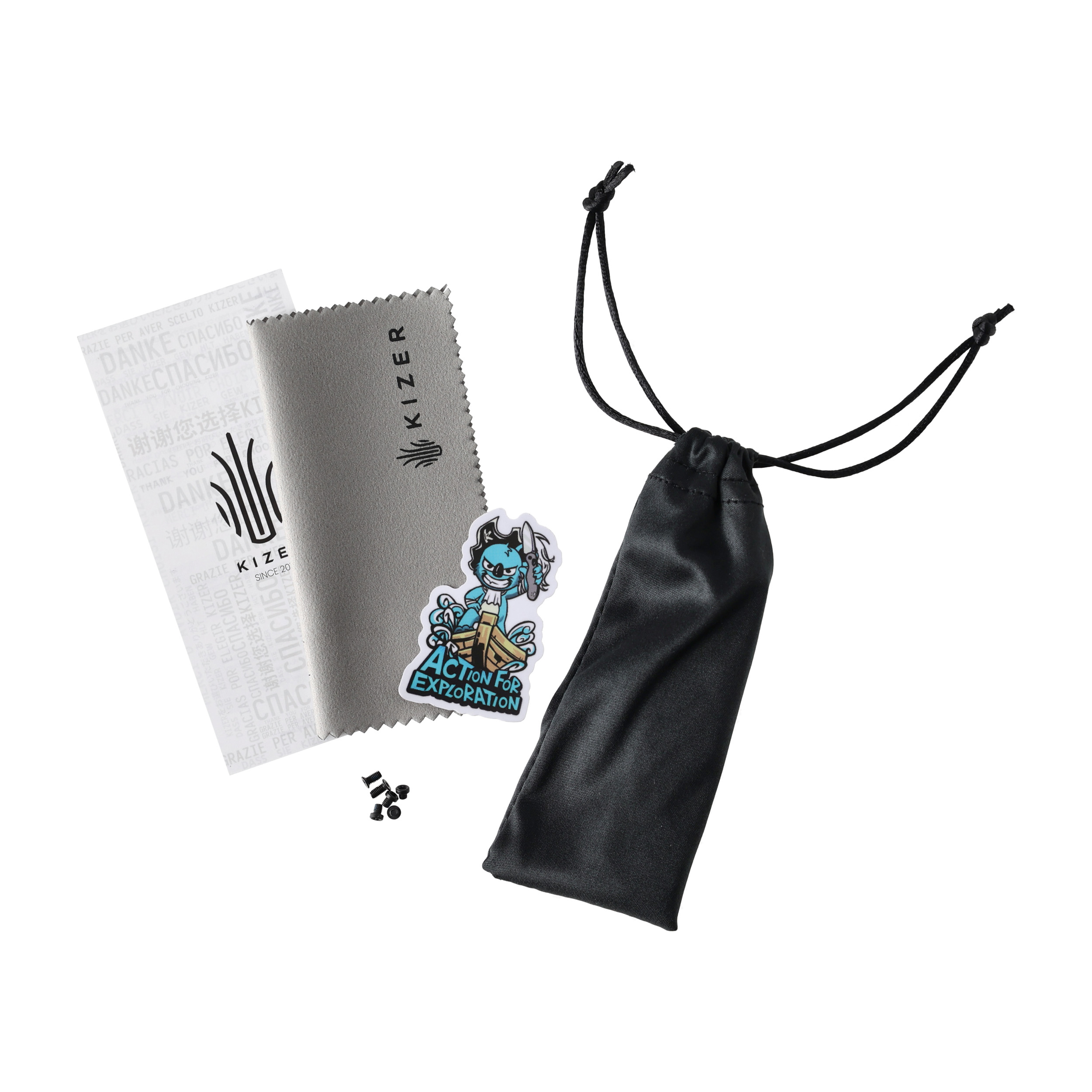 Nóż składany Kizer Mini Militaw V3634SA3 - obrazek 6