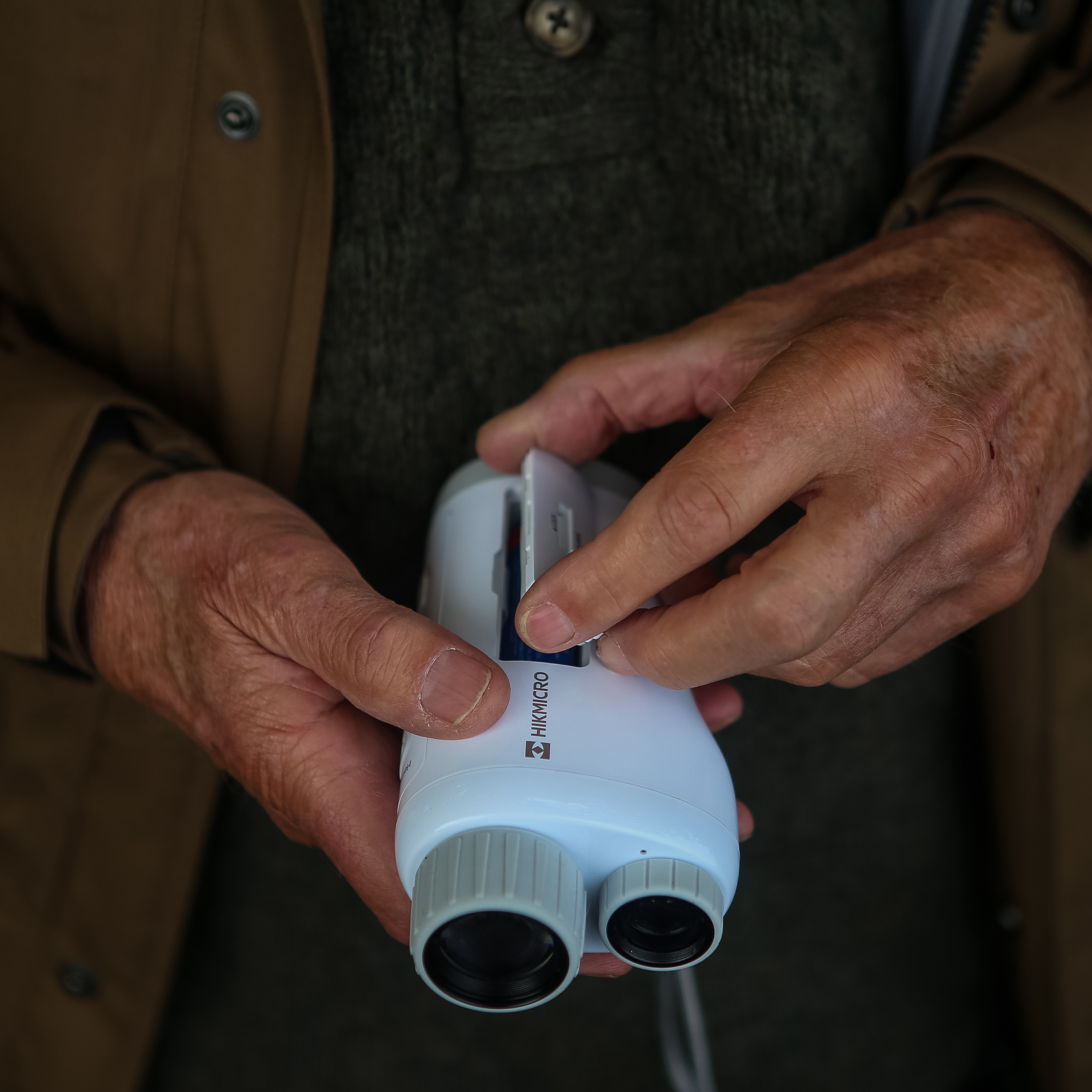 Monokular obserwacyjny noktowizor HIKMICRO Heimdal H4D biały - obrazek 8