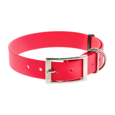 Obroża BioThane 4wild 25mm 38-52 cm różowa