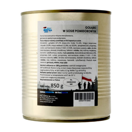 Gołąbki Arpol w sosie pomidorowym 850 g